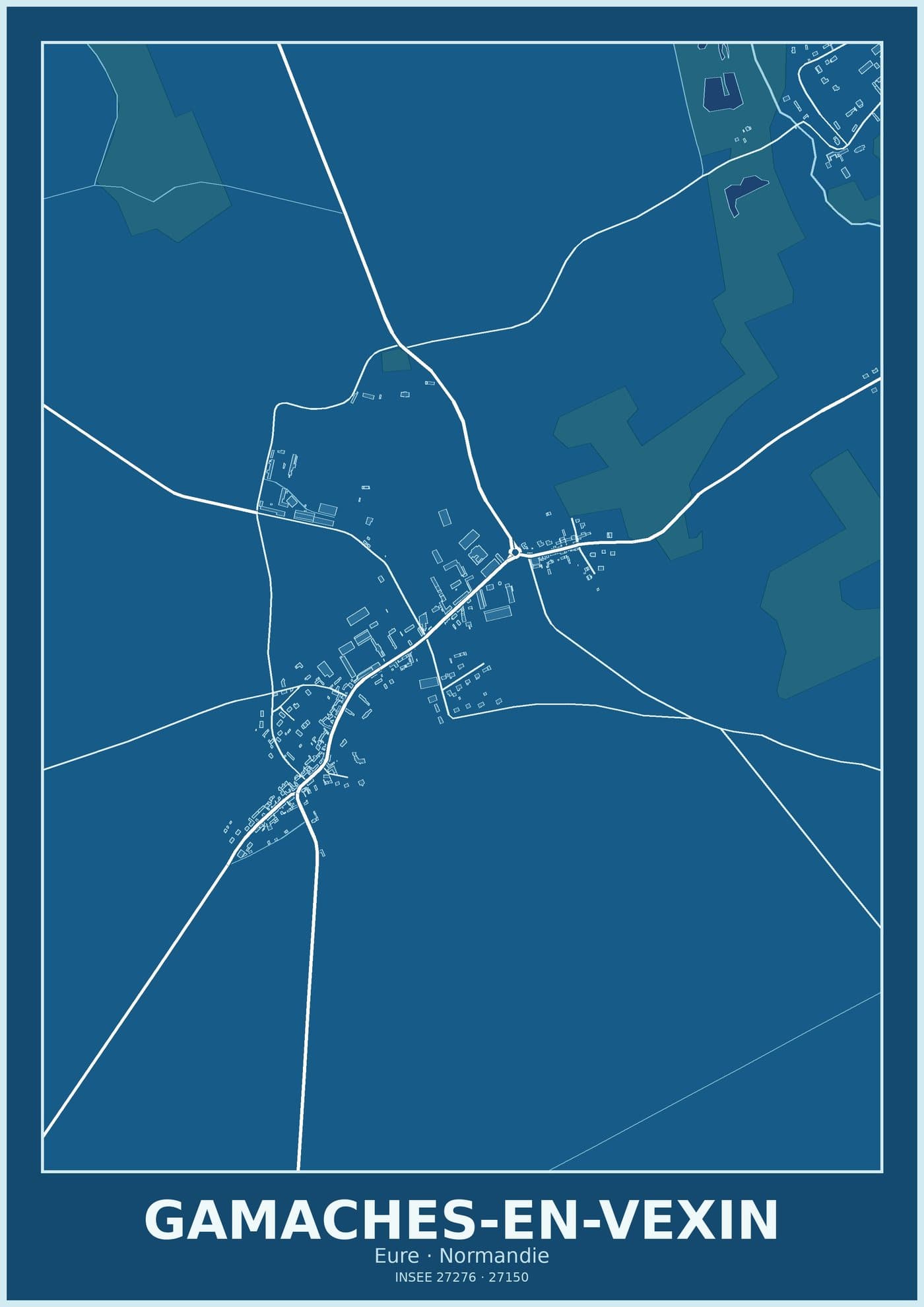 Plan de Gamaches-en-Vexin