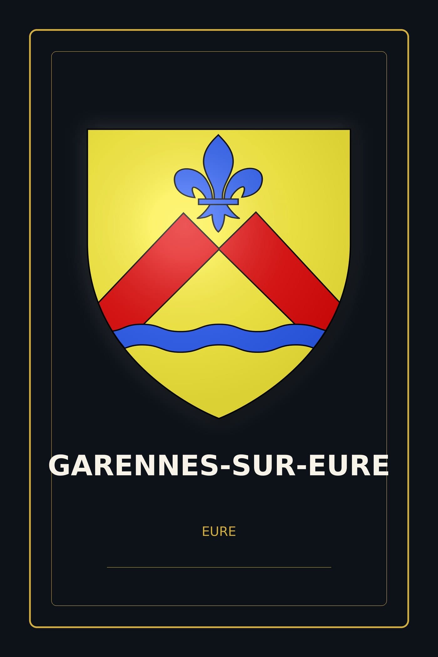 Blason de Garennes-sur-Eure