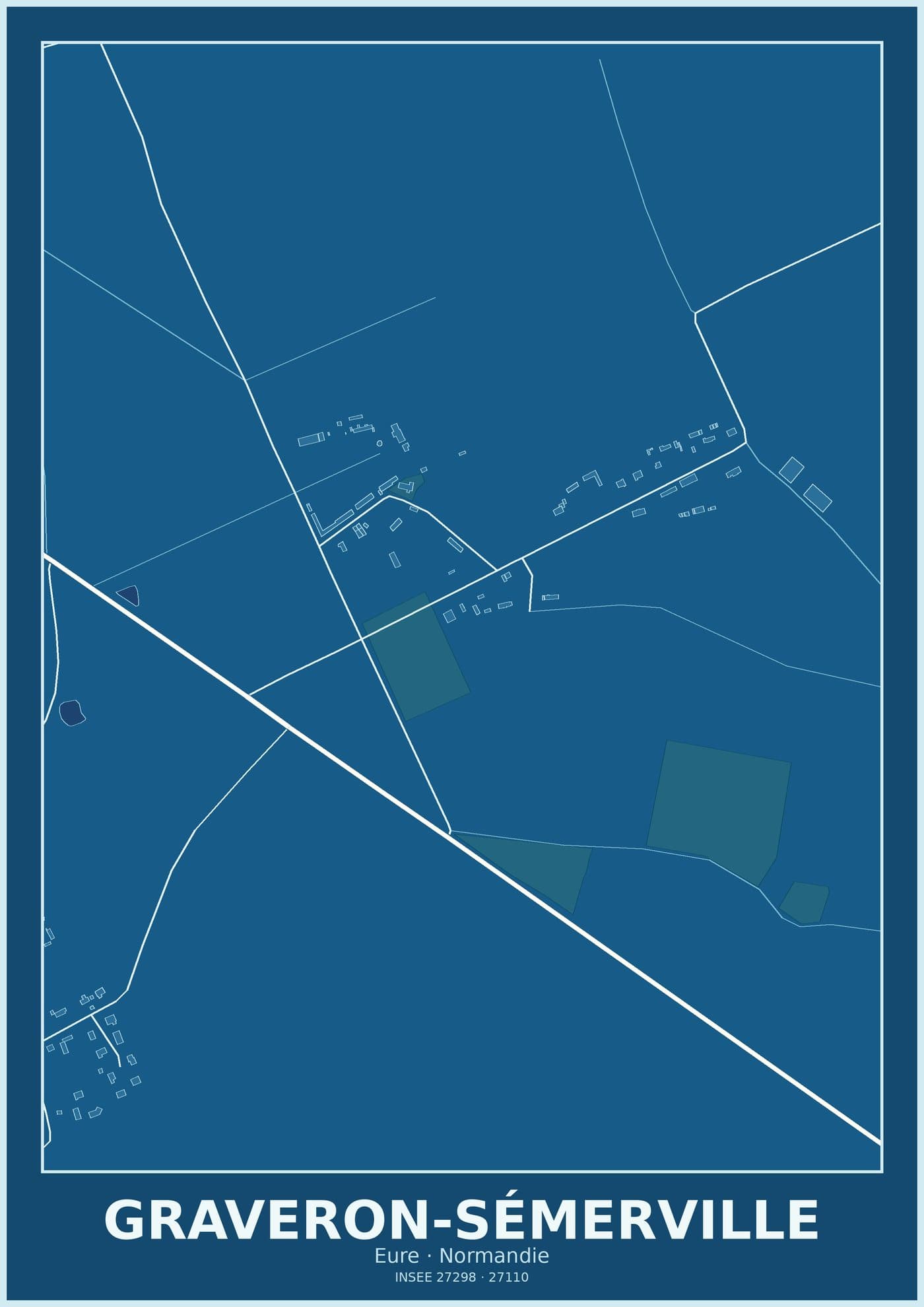 Plan de Graveron-Sémerville