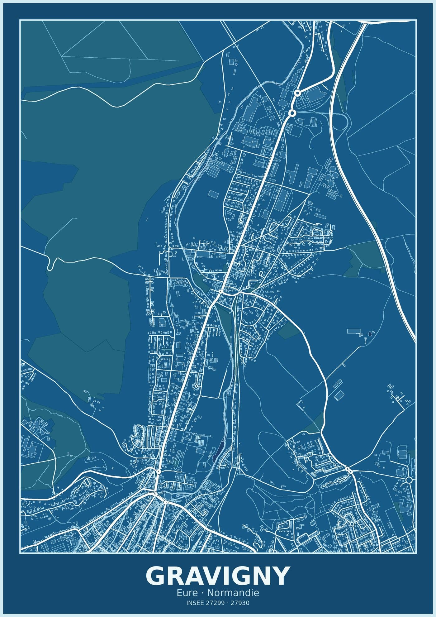 Plan de Gravigny
