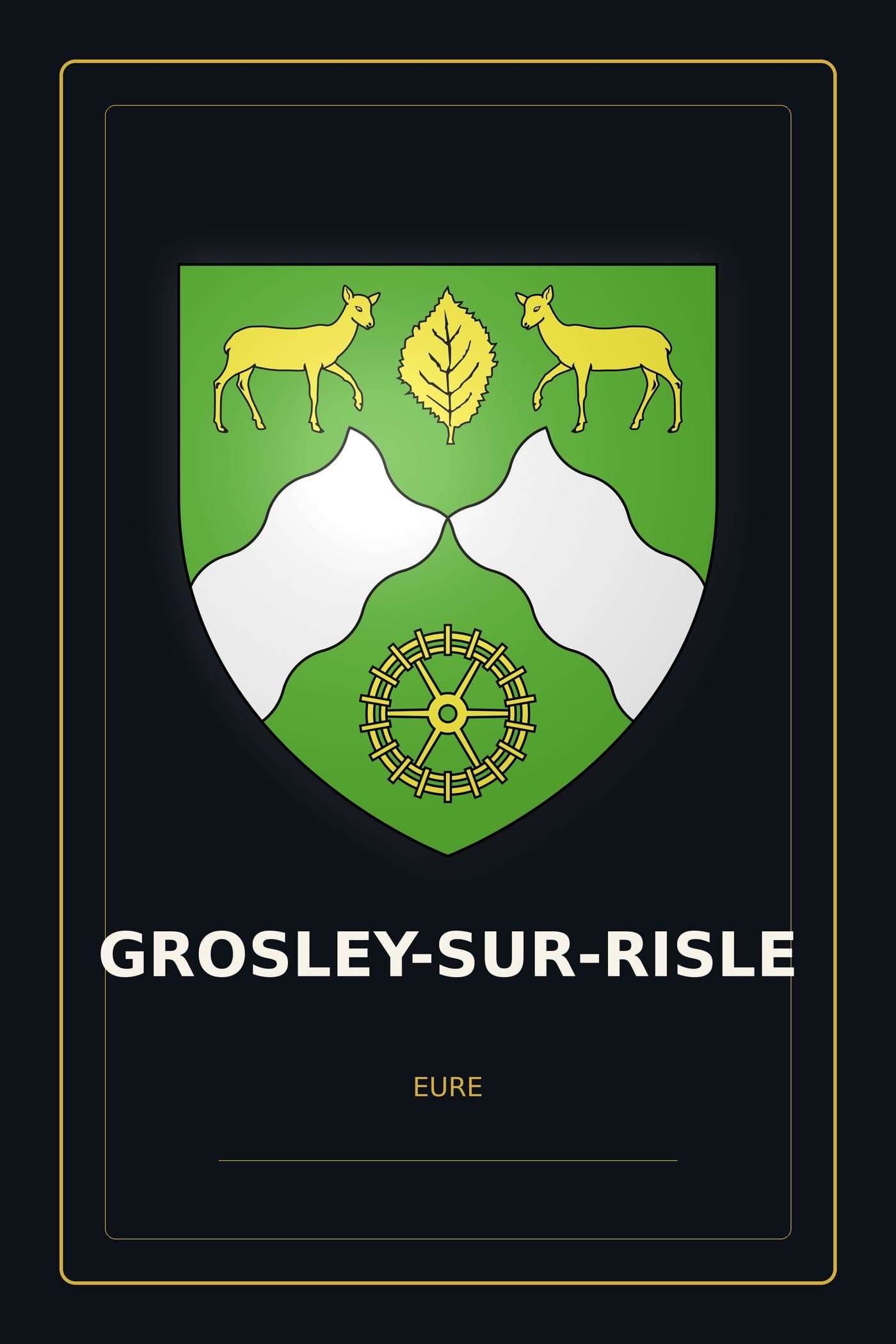 Blason de Grosley-sur-Risle