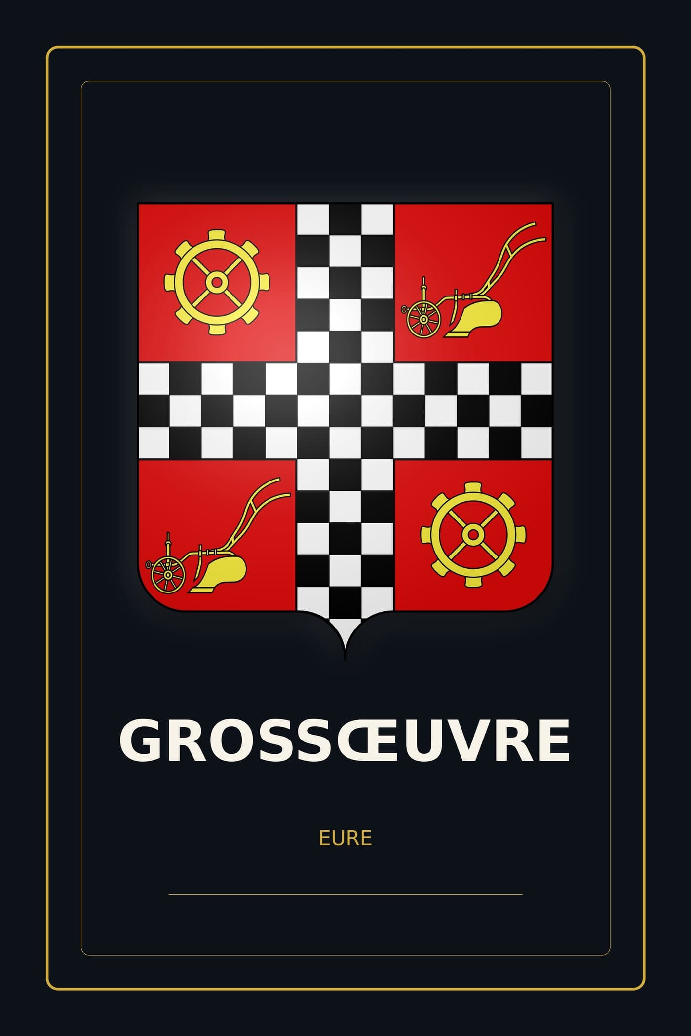 Blason de Grossœuvre