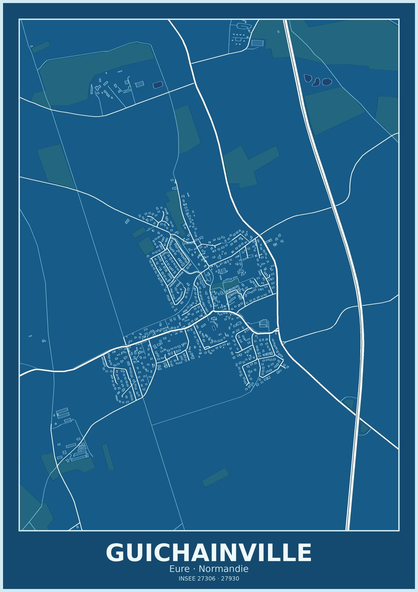 Plan de Guichainville