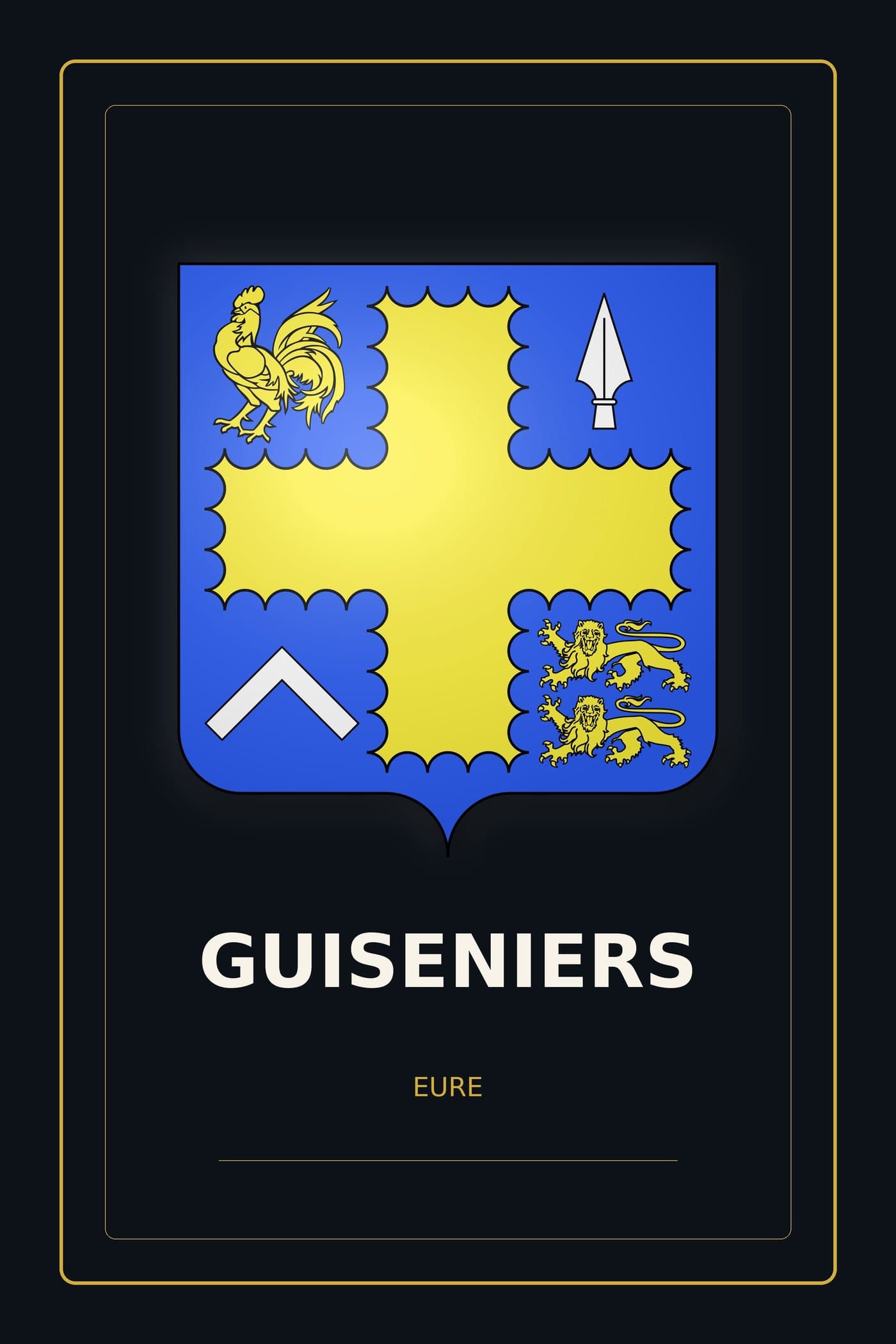 Blason de Guiseniers