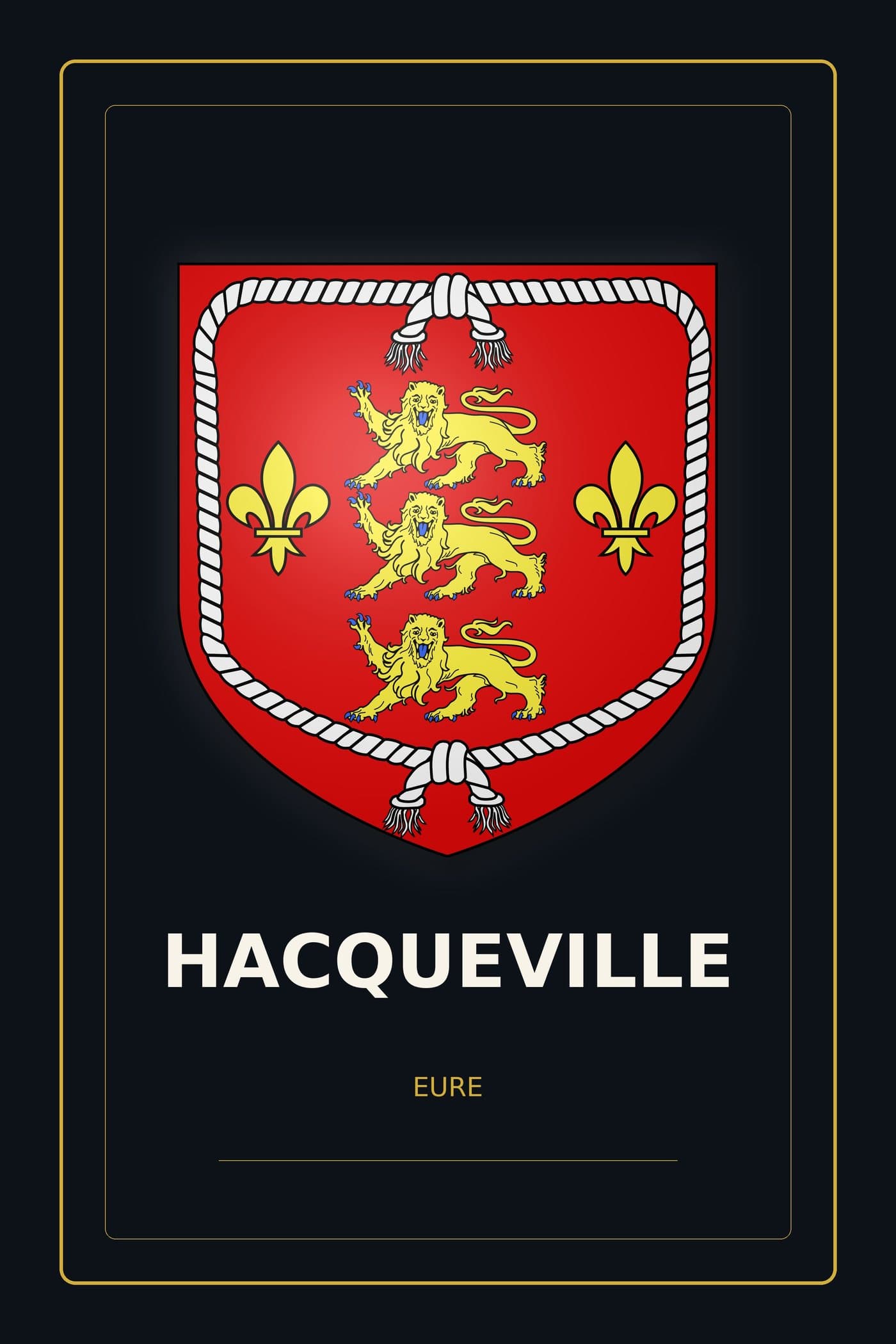 Blason d'Hacqueville