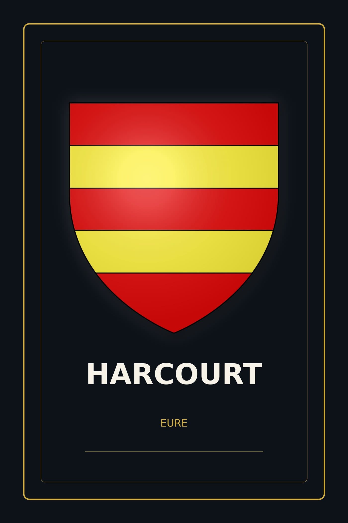 Blason d'Harcourt