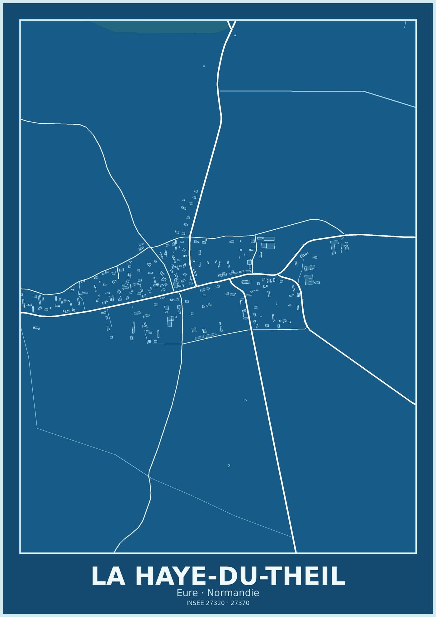 Plan de La Haye-du-Theil