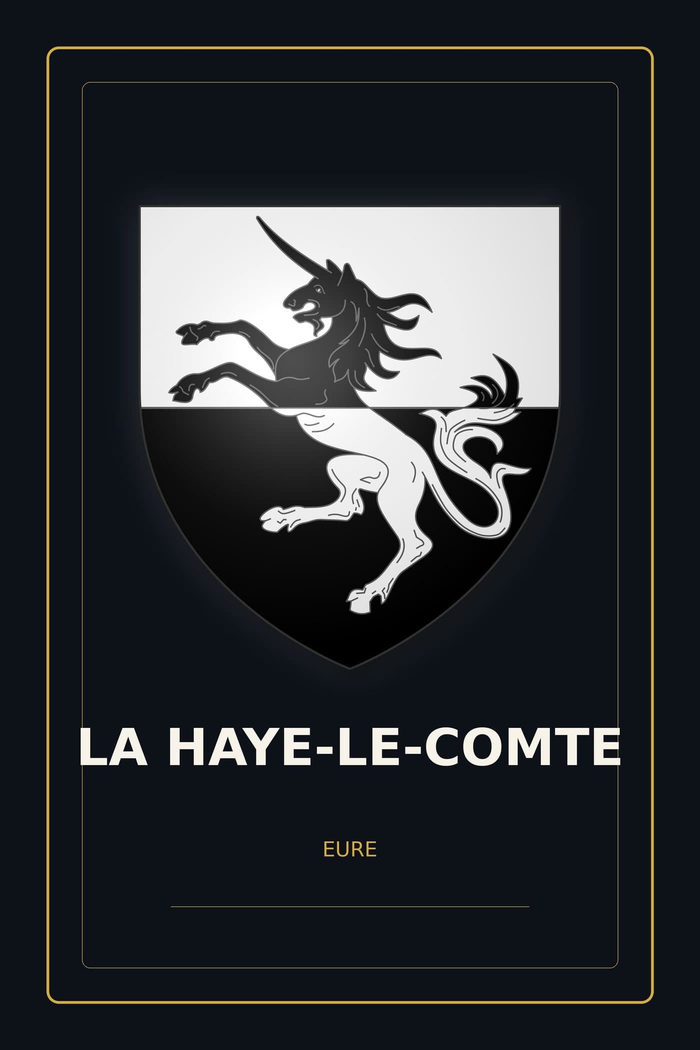 Blason de La Haye-le-Comte