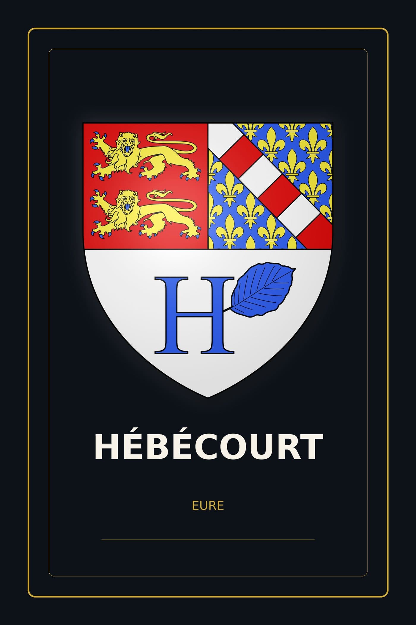 Blason d'Hébécourt