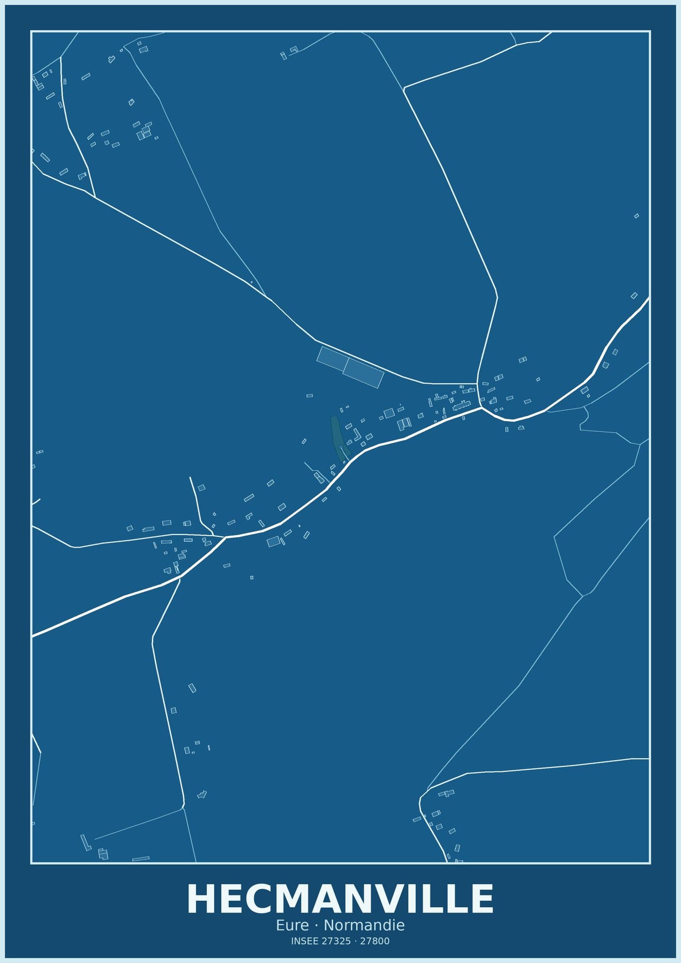 Plan d'Hecmanville