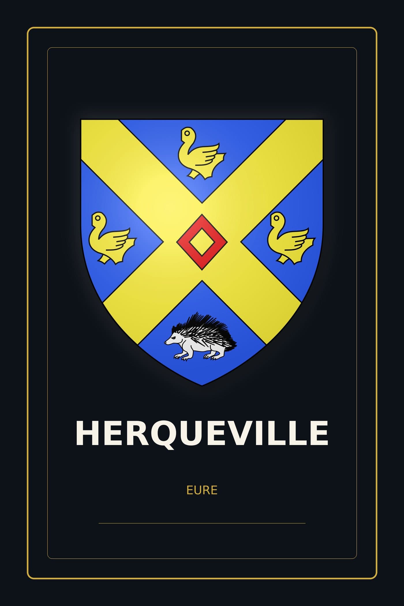 Blason d'Herqueville