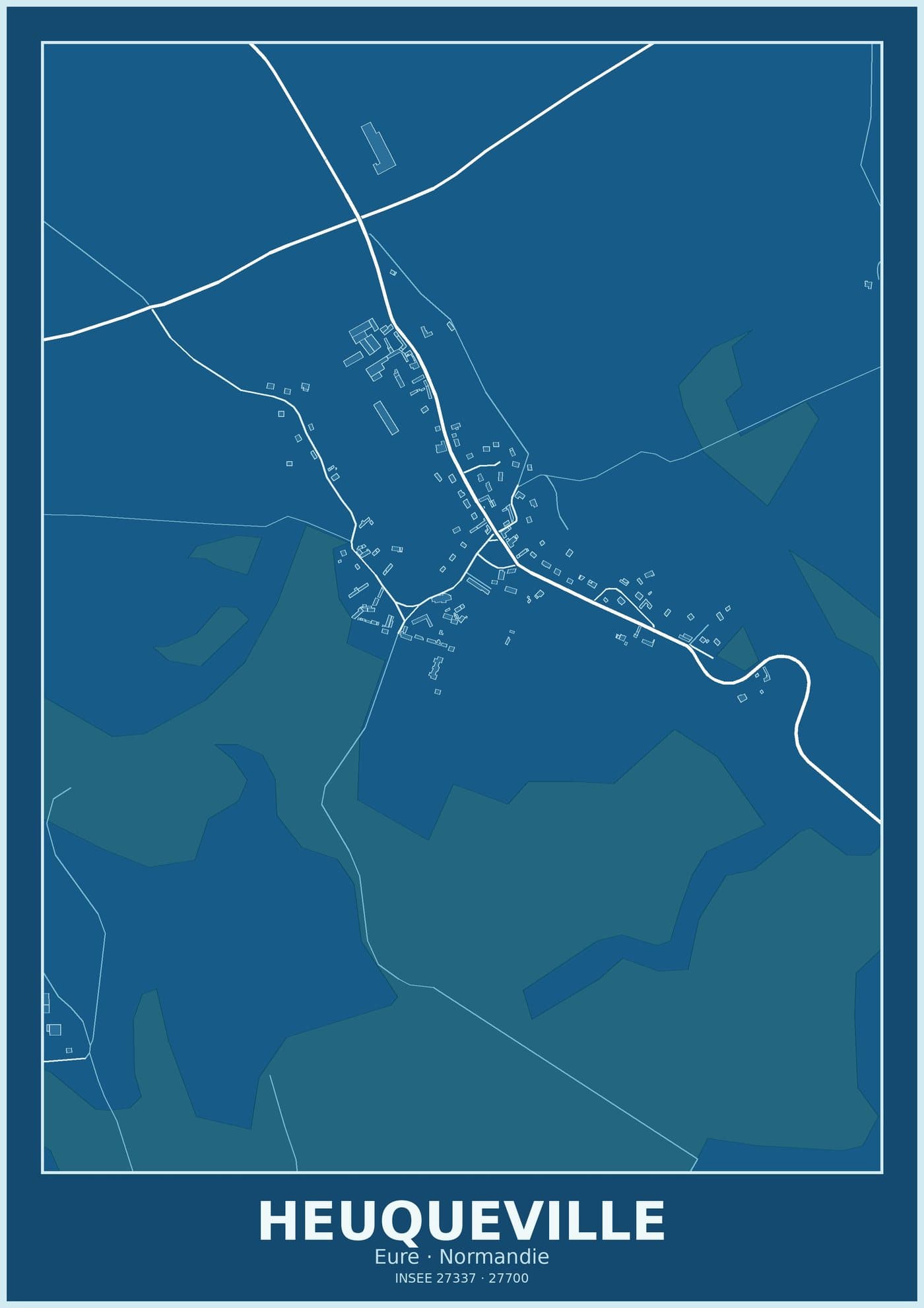 Plan d'Heuqueville