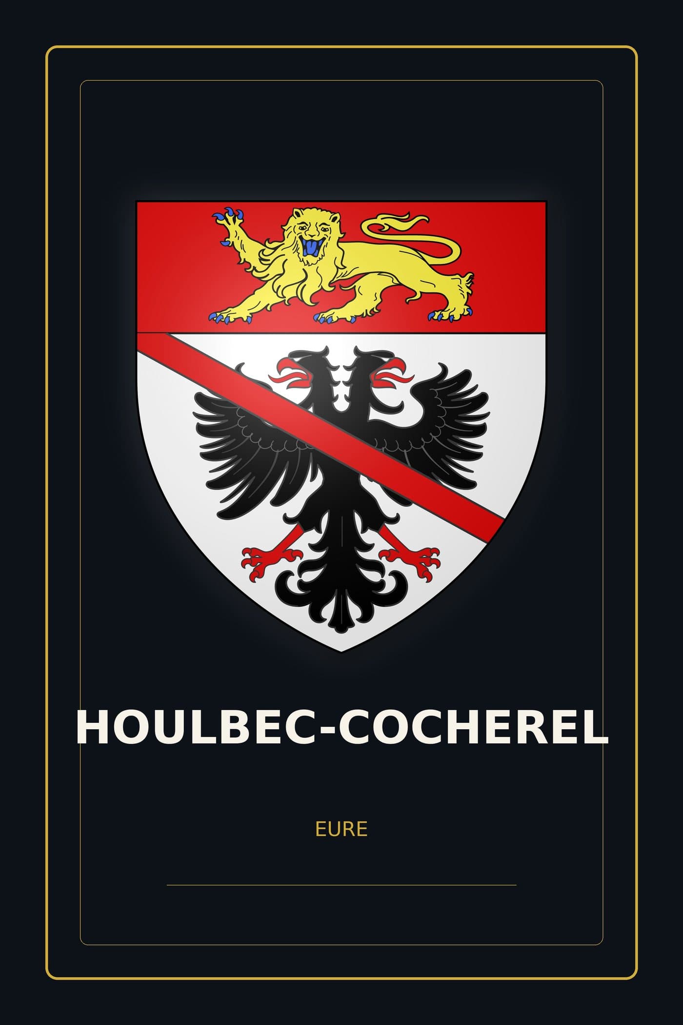 Blason d'Houlbec-Cocherel