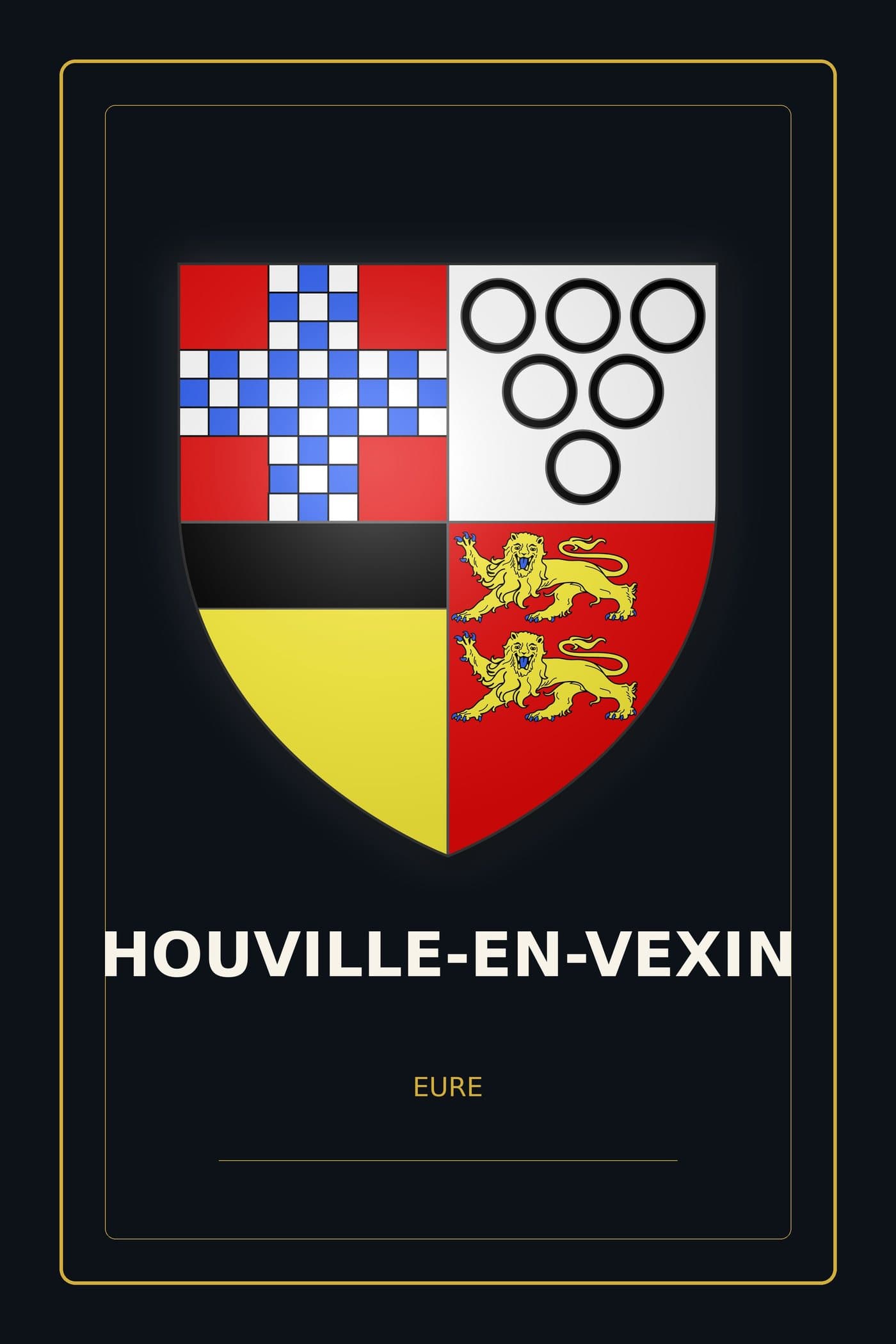Blason d'Houville-en-Vexin