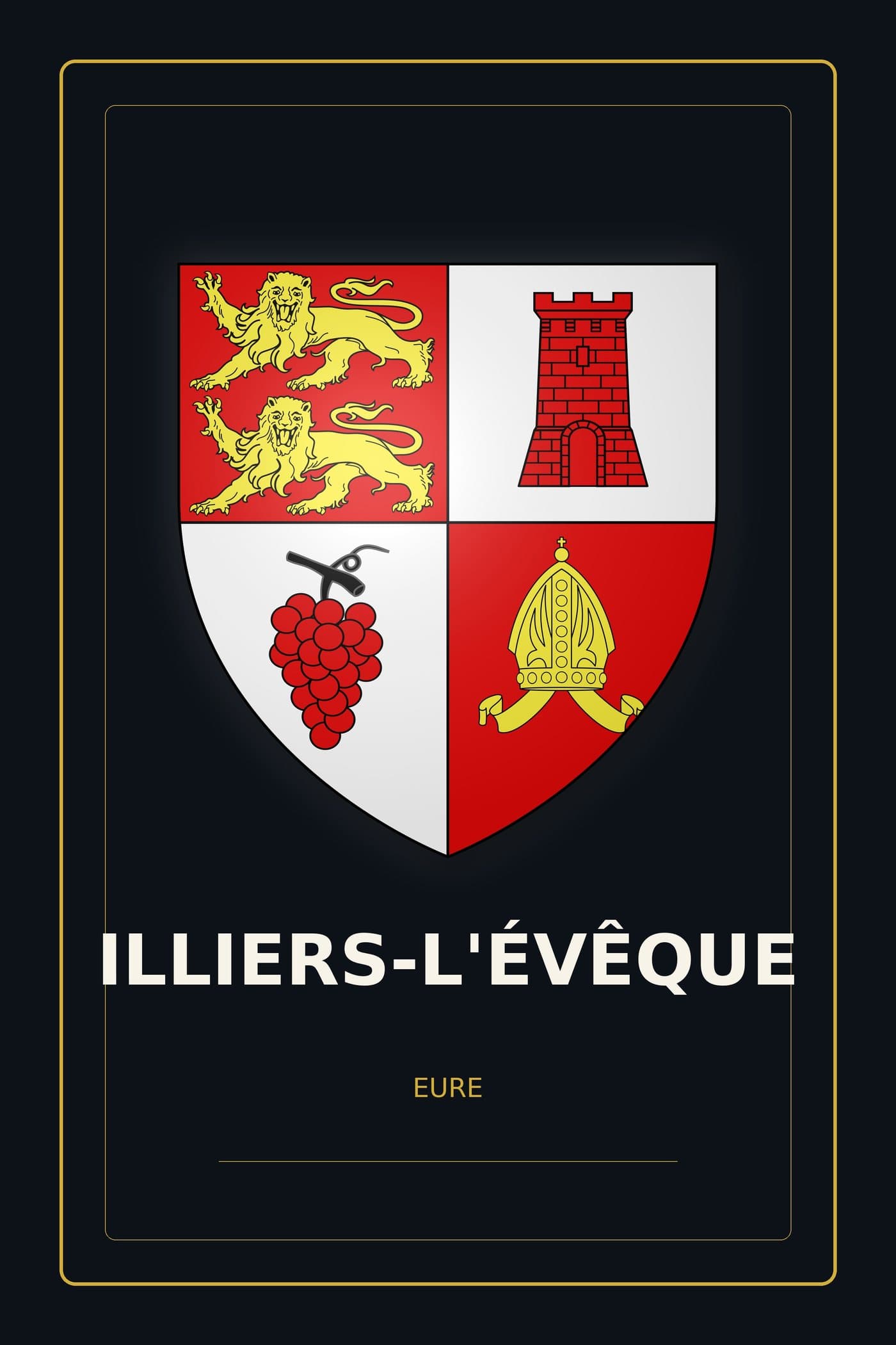 Blason d'Illiers-l'Évêque