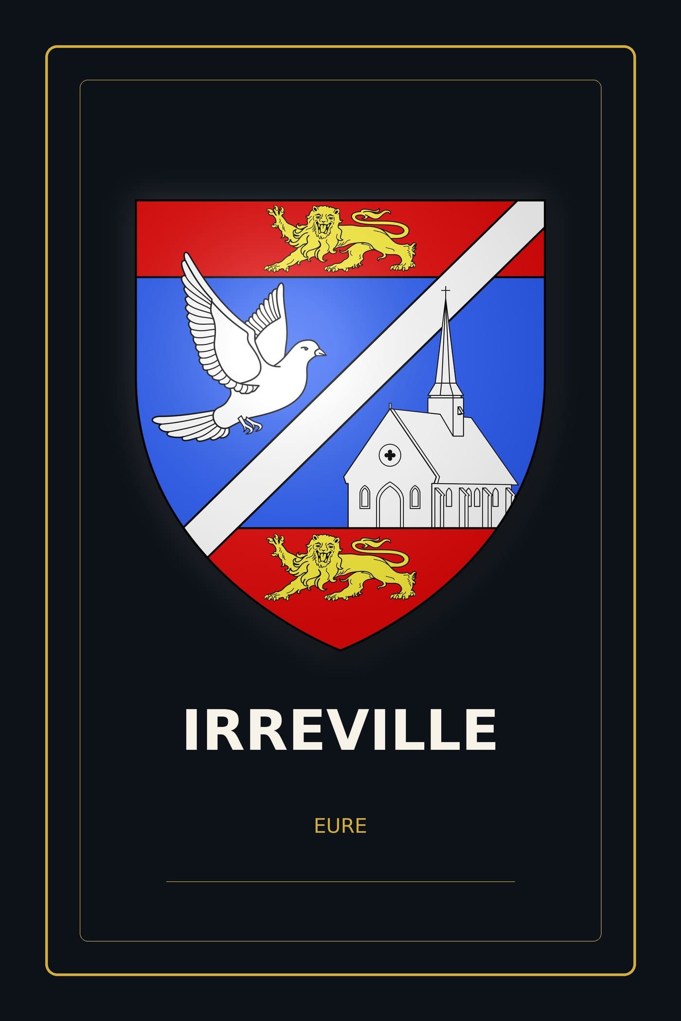 Blason d'Irreville