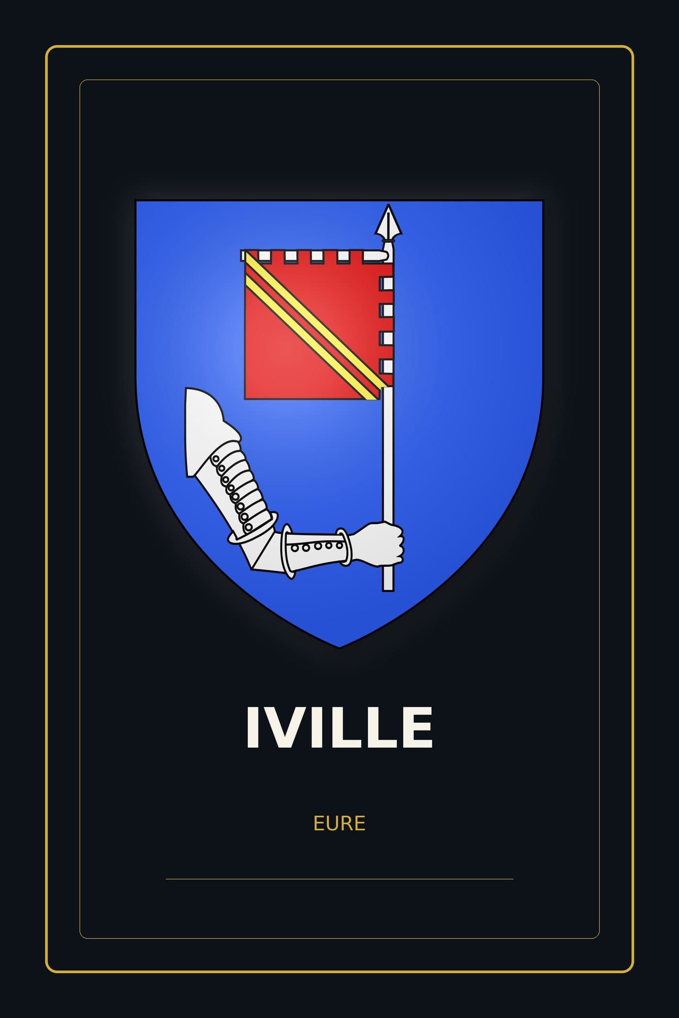 Blason d'Iville