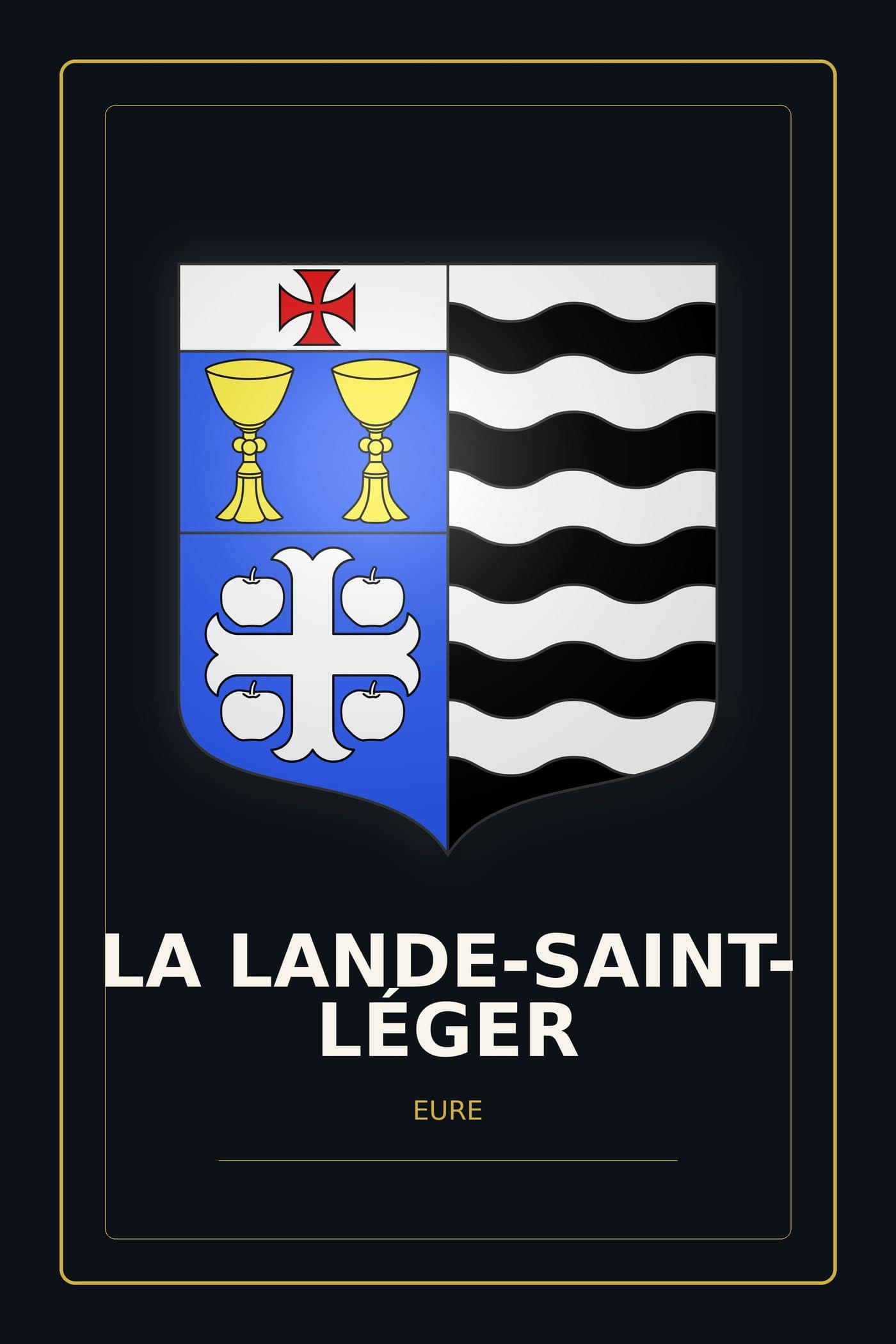 Blason de La Lande-Saint-Léger