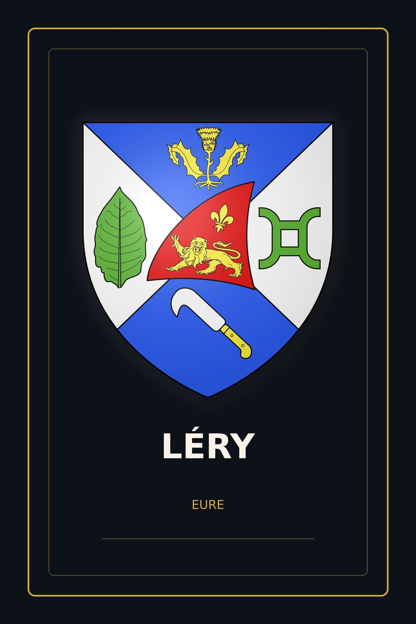 Blason de Léry