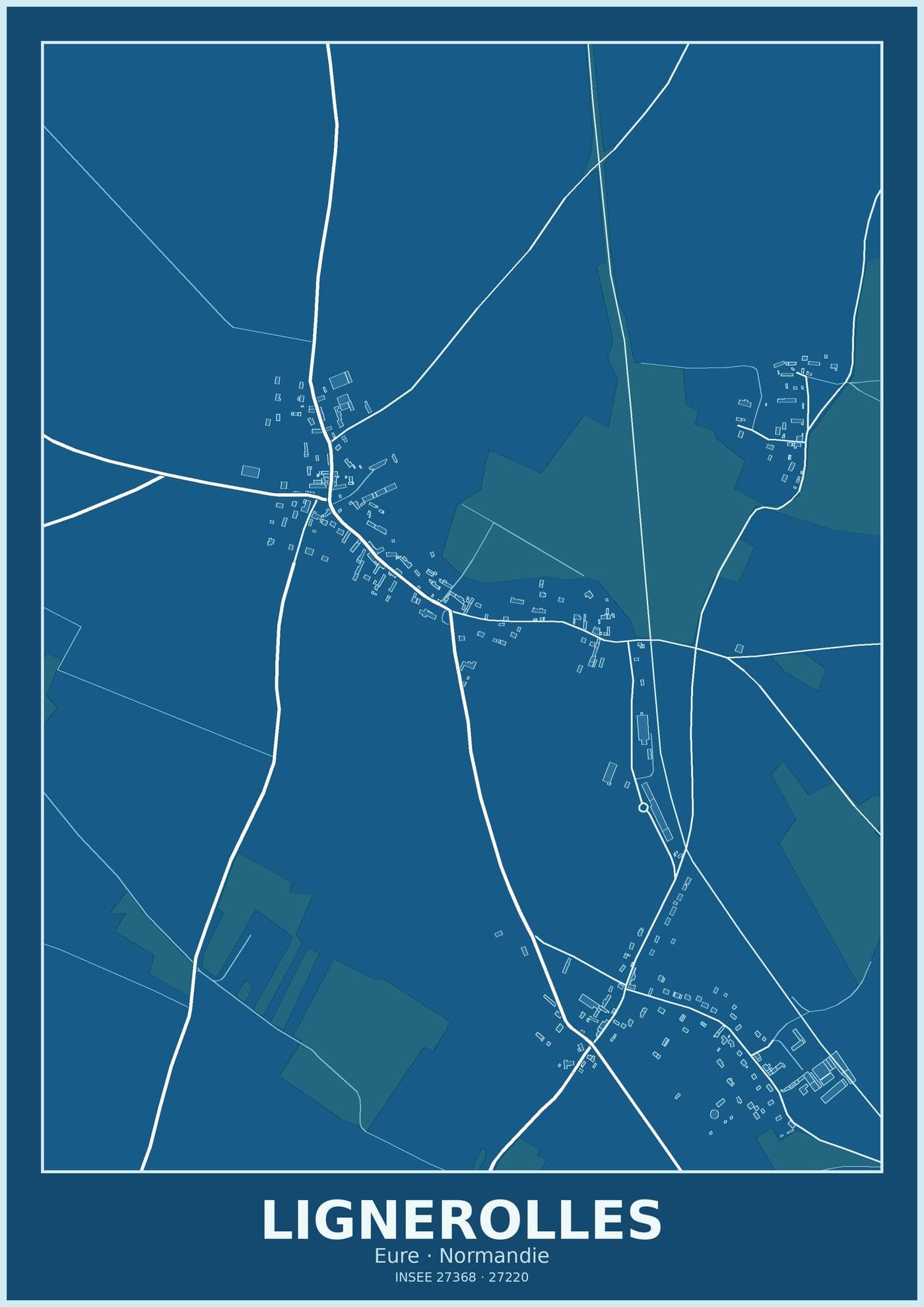 Plan de Lignerolles