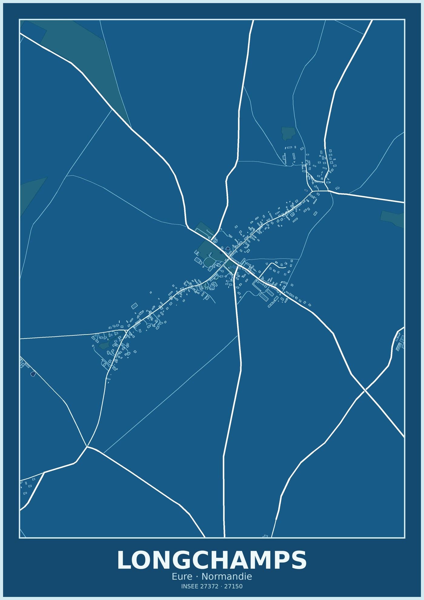 Plan de Longchamps