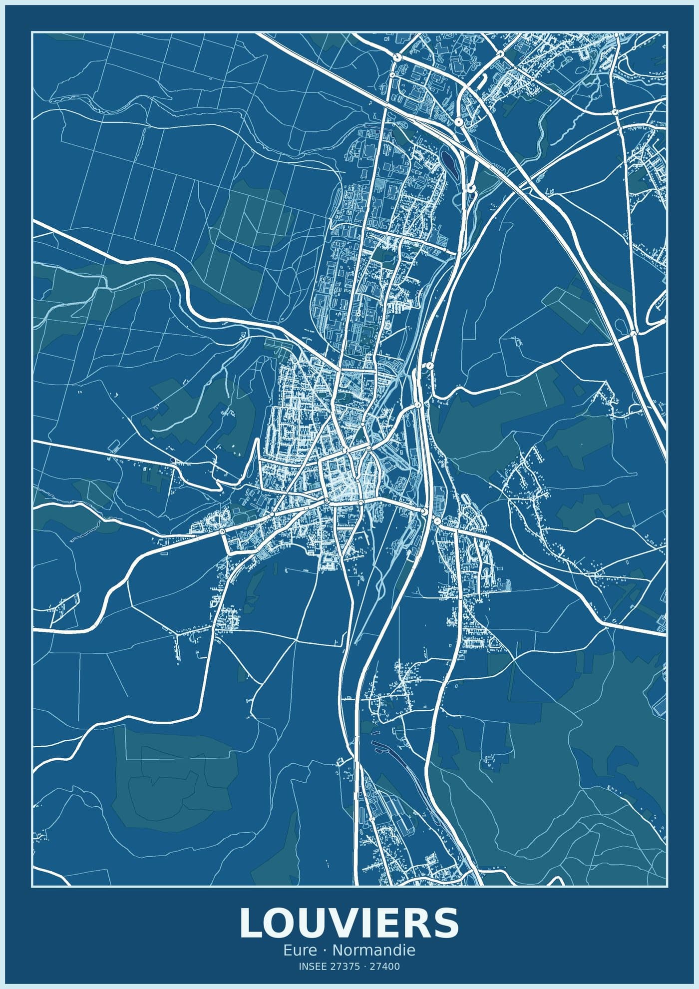 Plan de Louviers