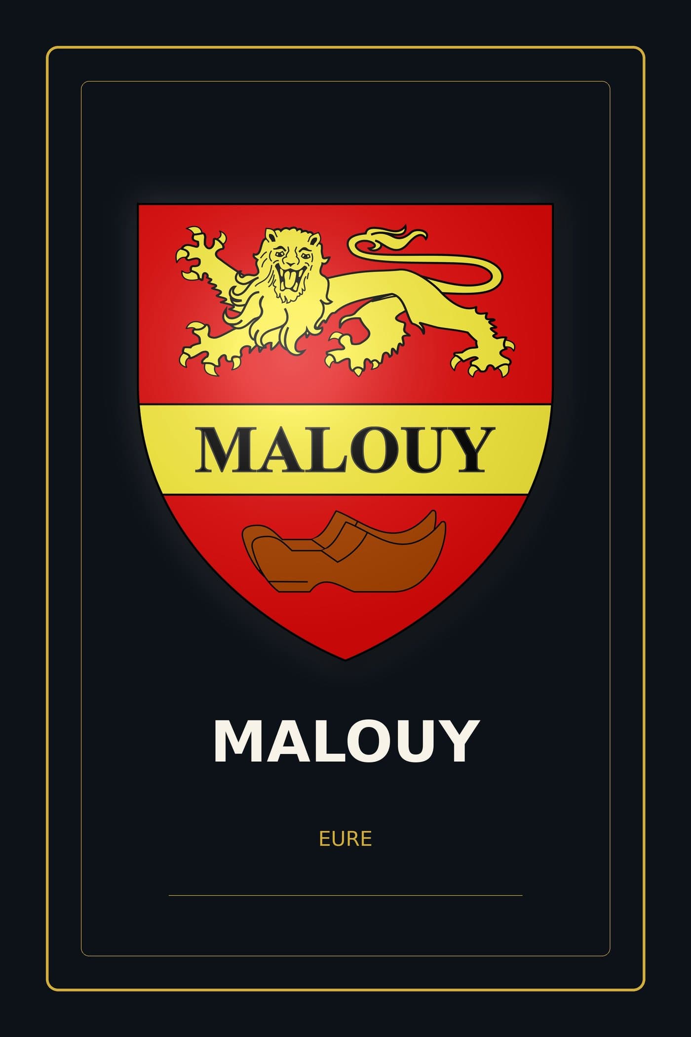 Blason de Malouy