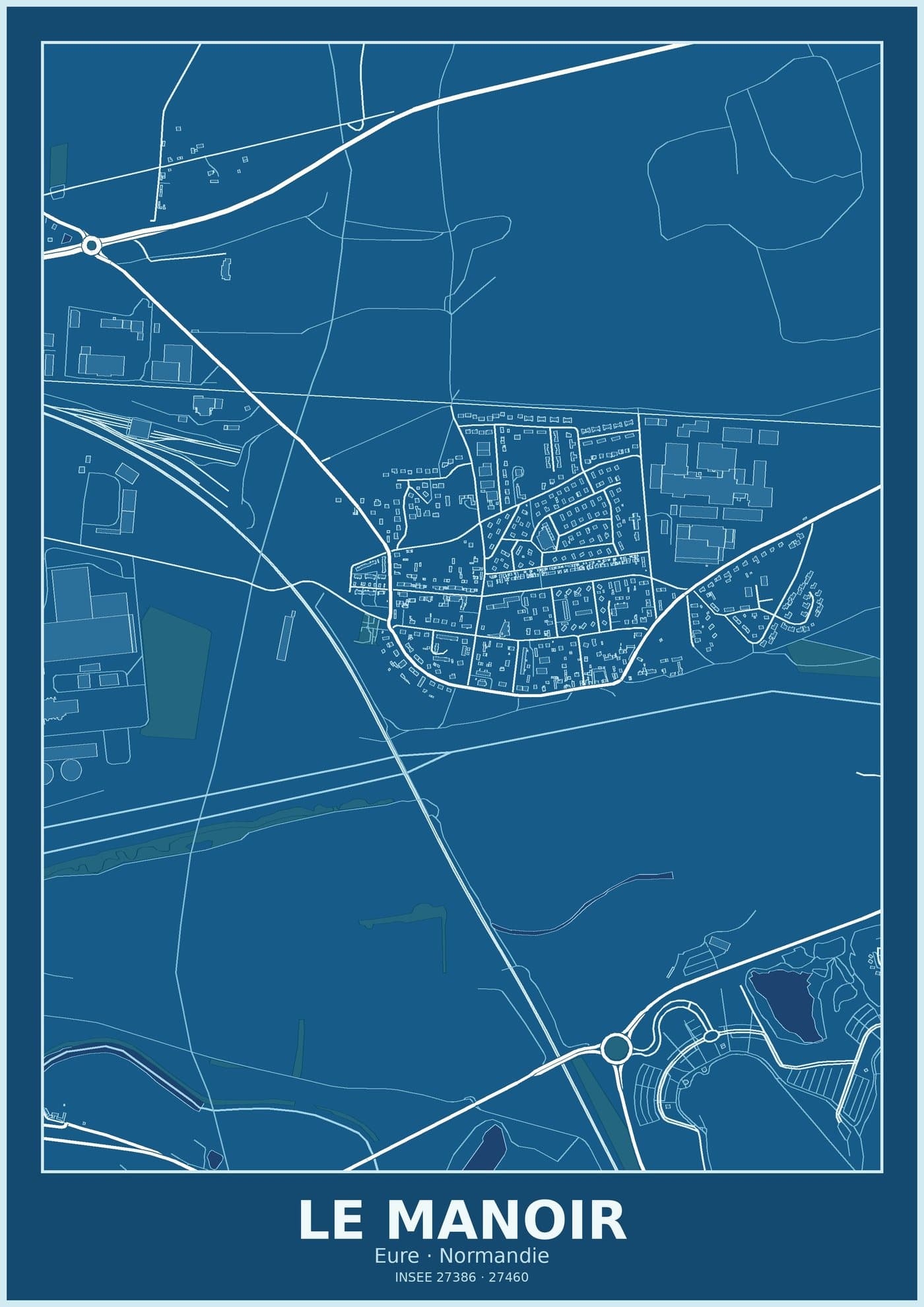 Plan du Manoir