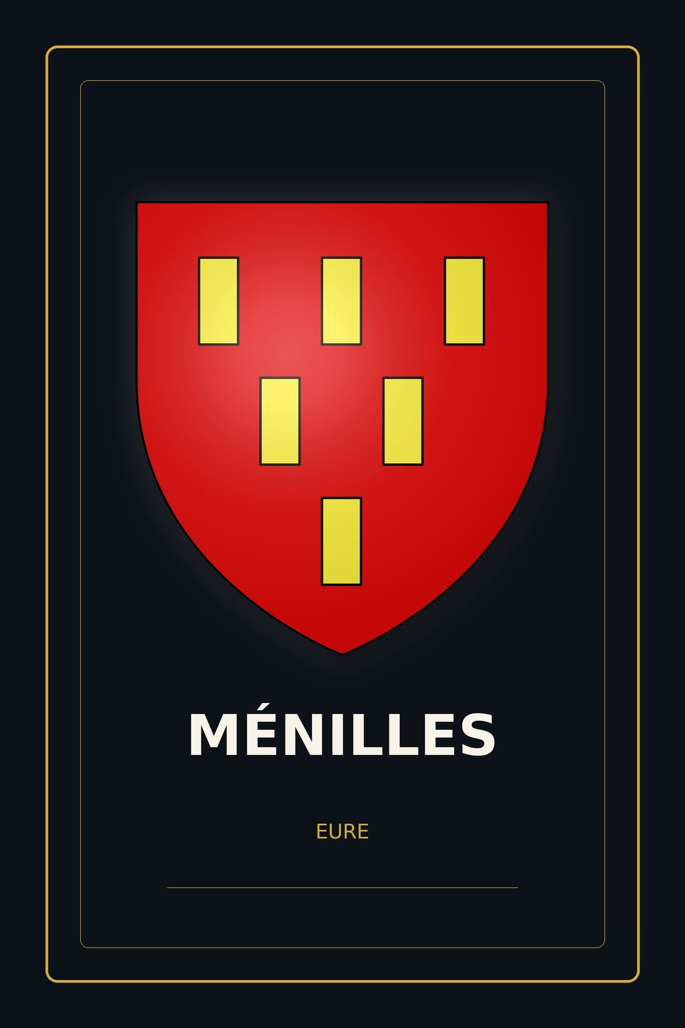 Blason de Ménilles