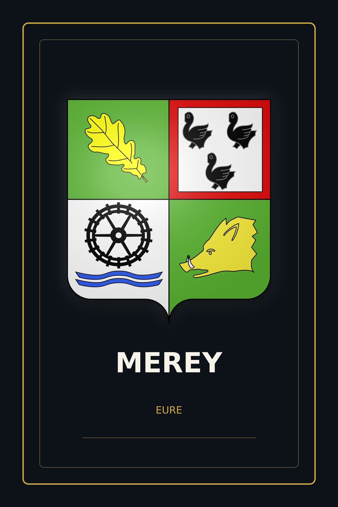 Blason de Merey