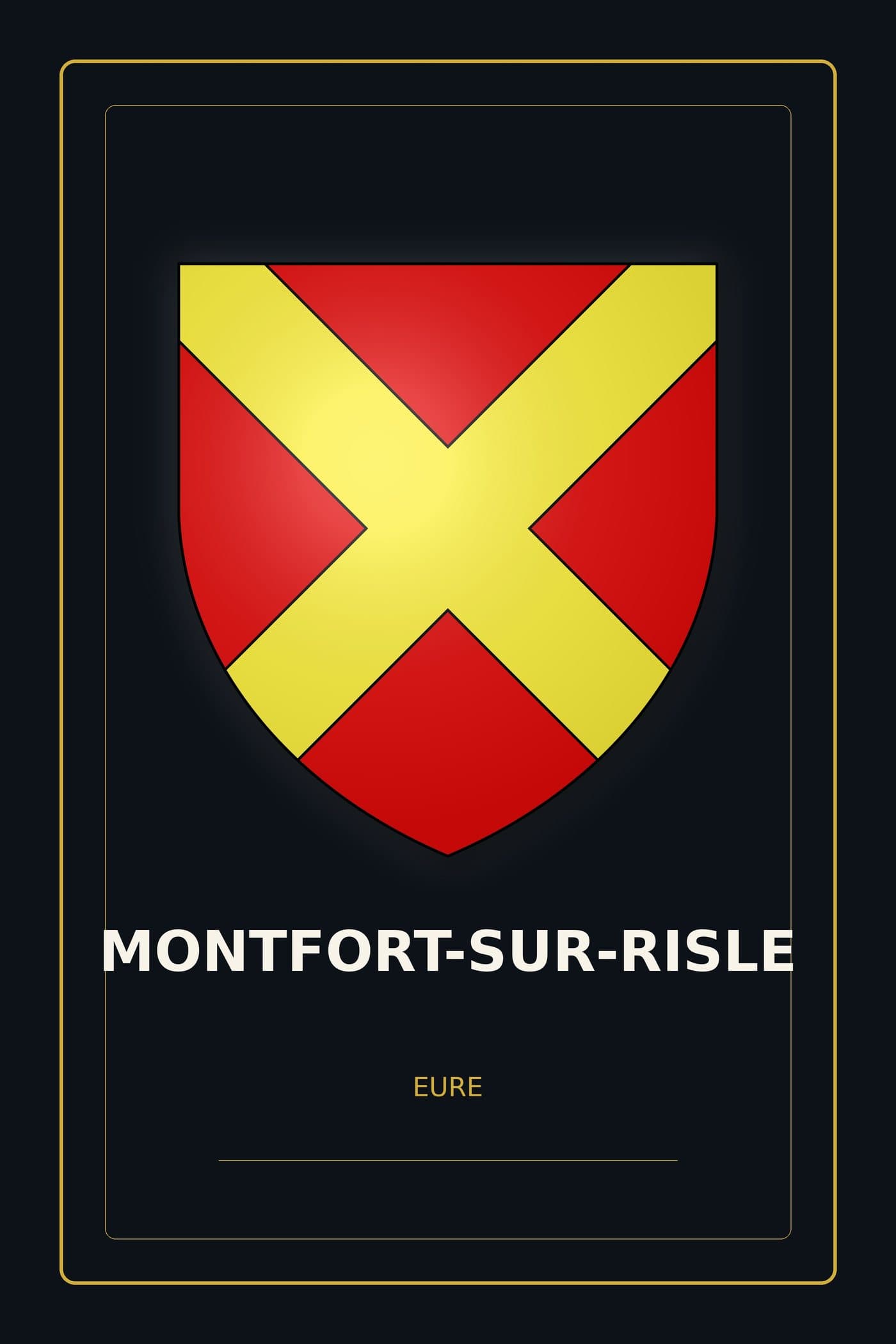 Blason de Montfort-sur-Risle