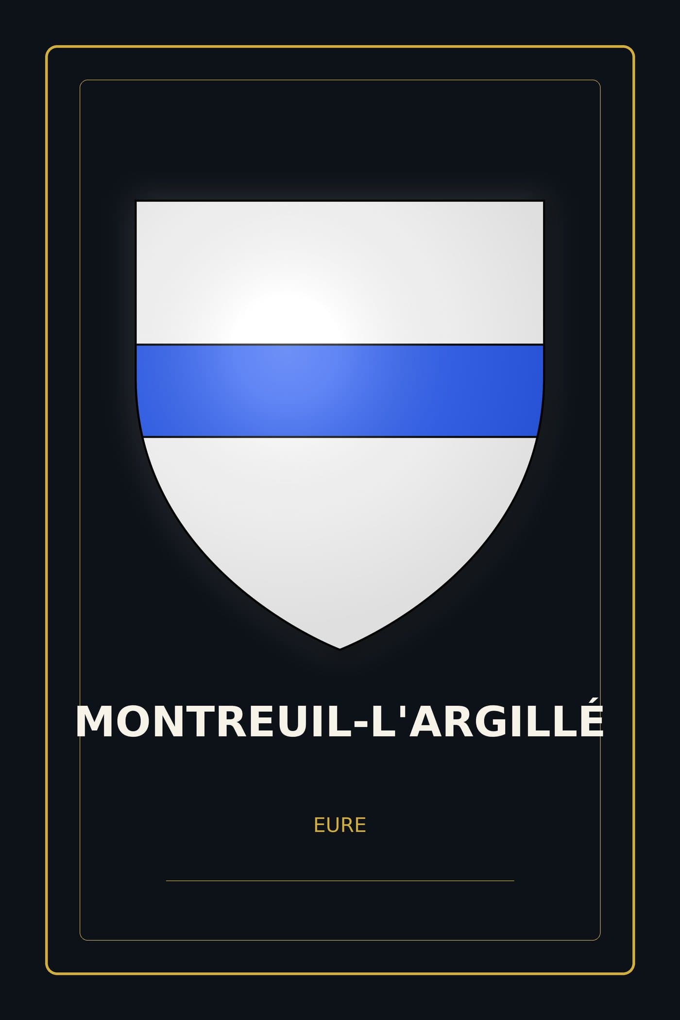 Blason de Montreuil-l'Argillé
