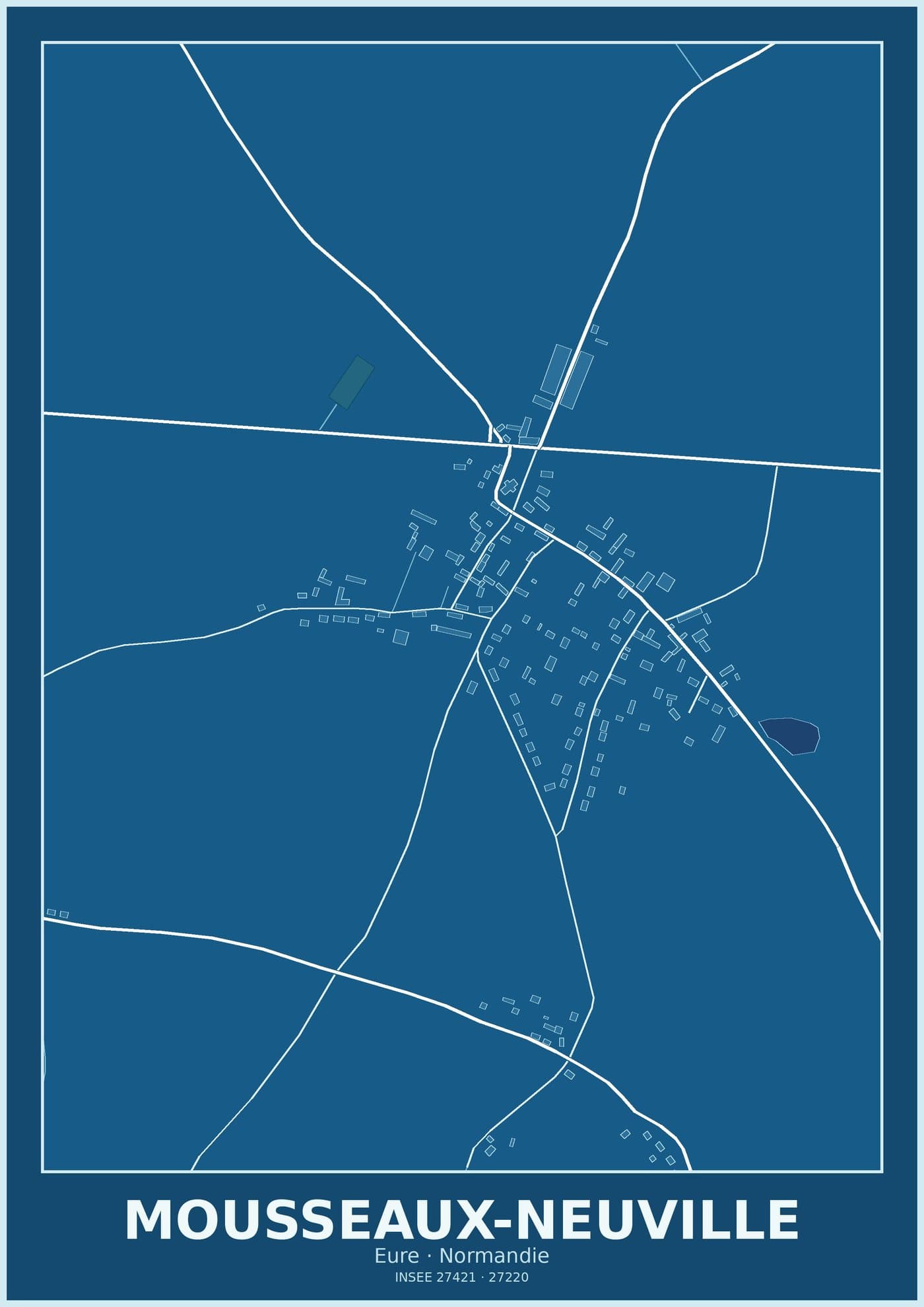 Plan de Mousseaux-Neuville