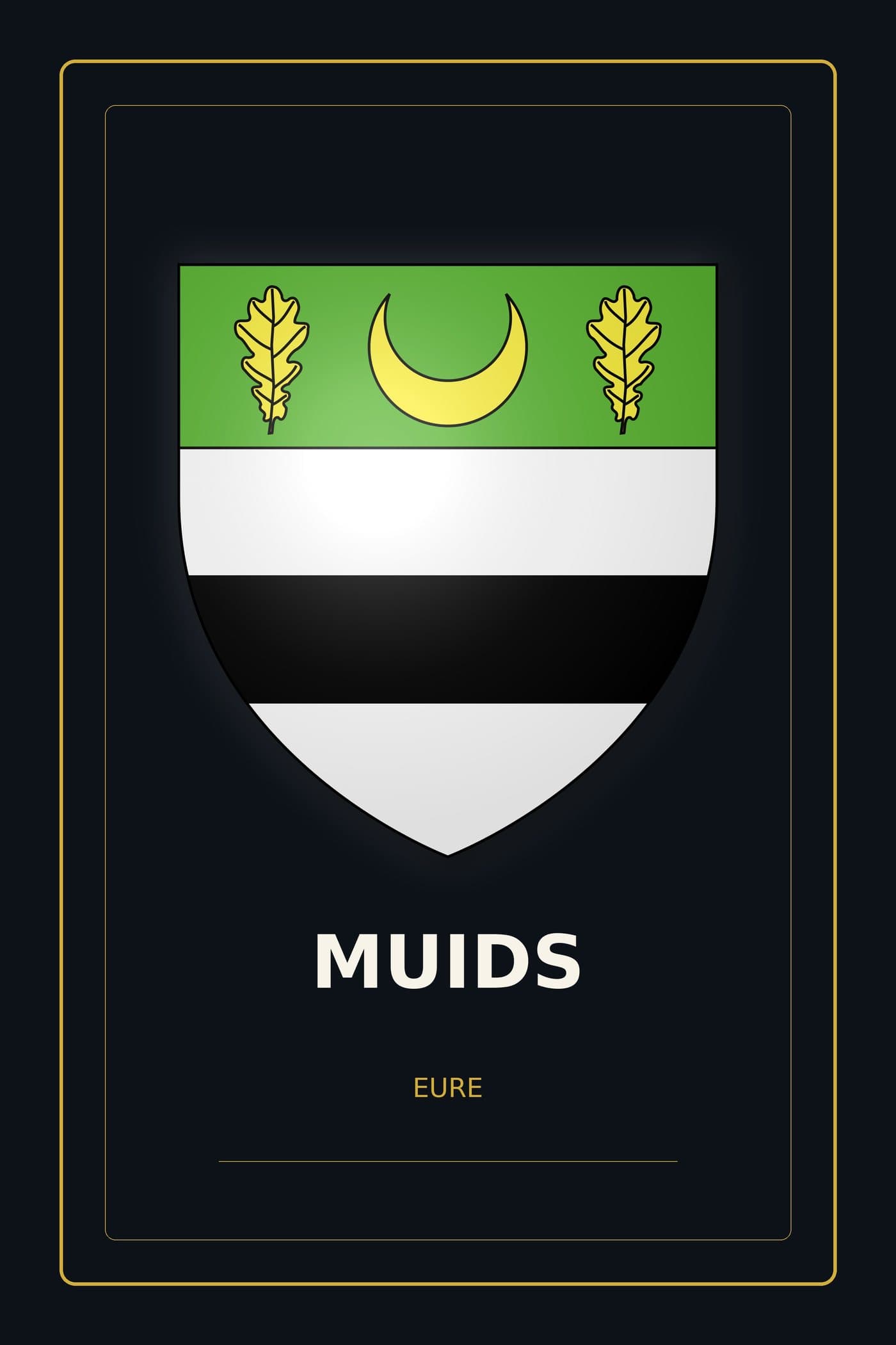 Blason de Muids