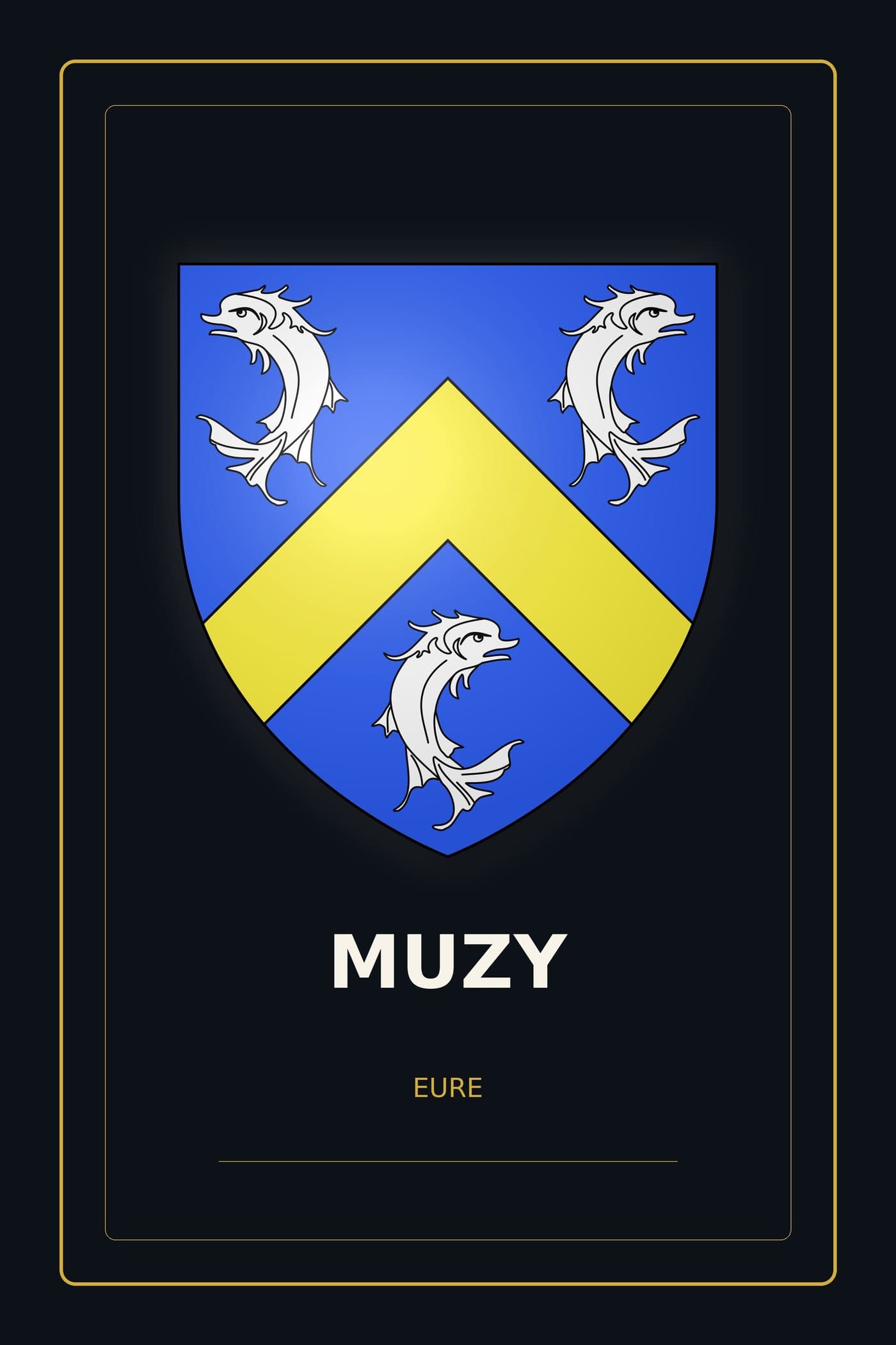 Blason de Muzy