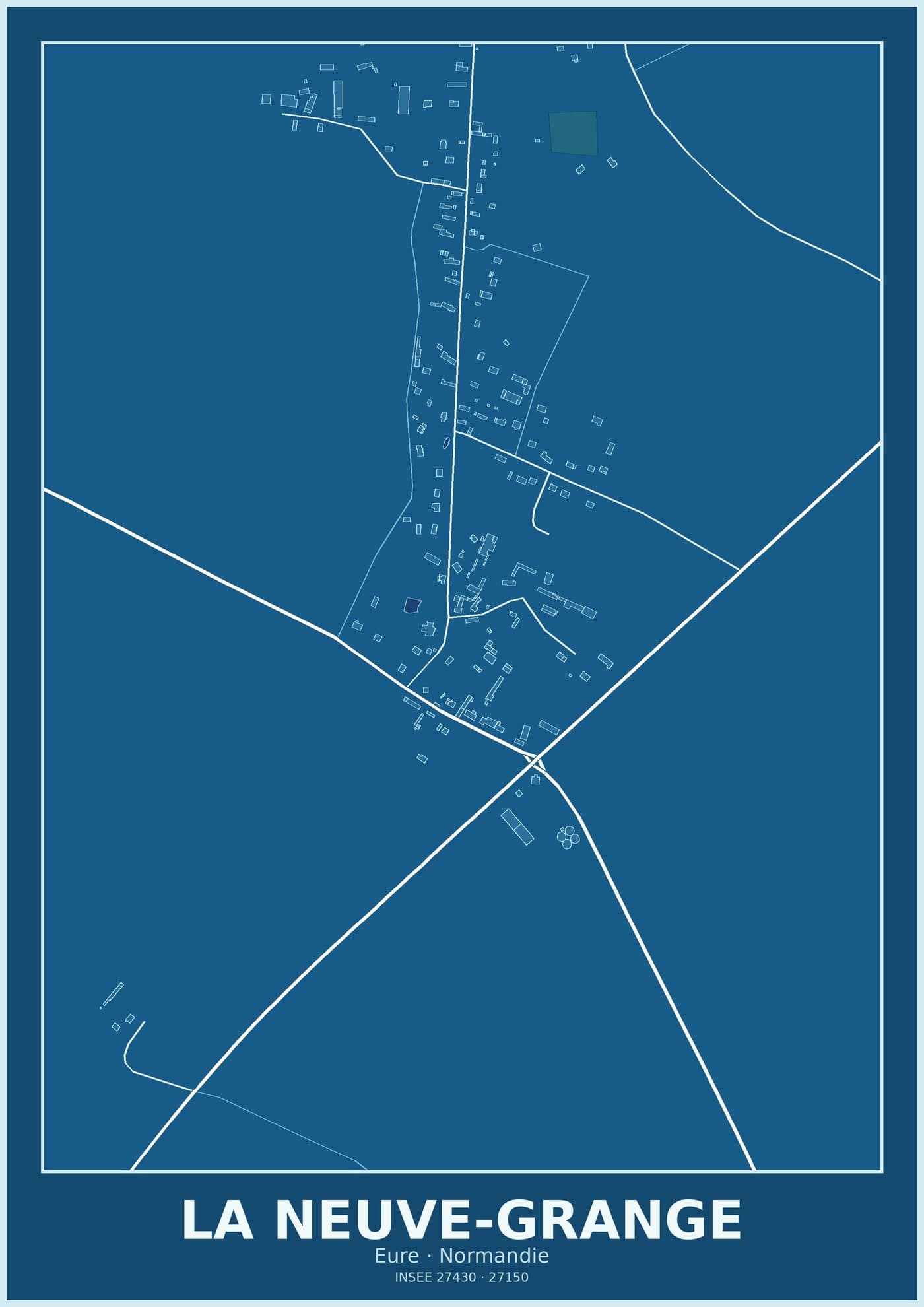 Plan de La Neuve-Grange