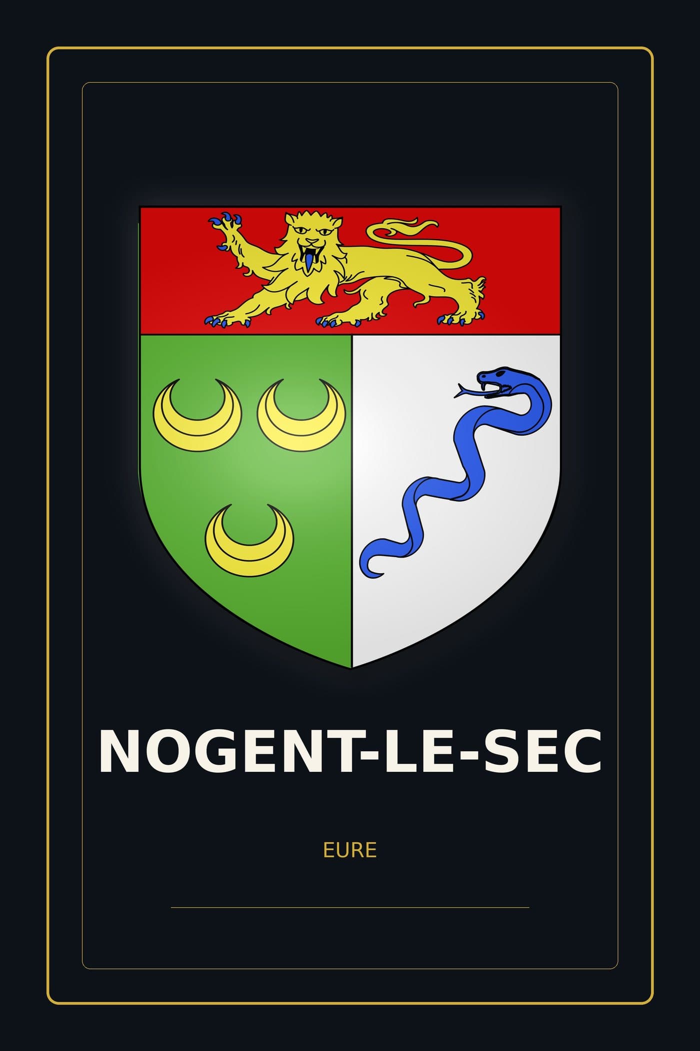 Blason de Nogent-le-Sec