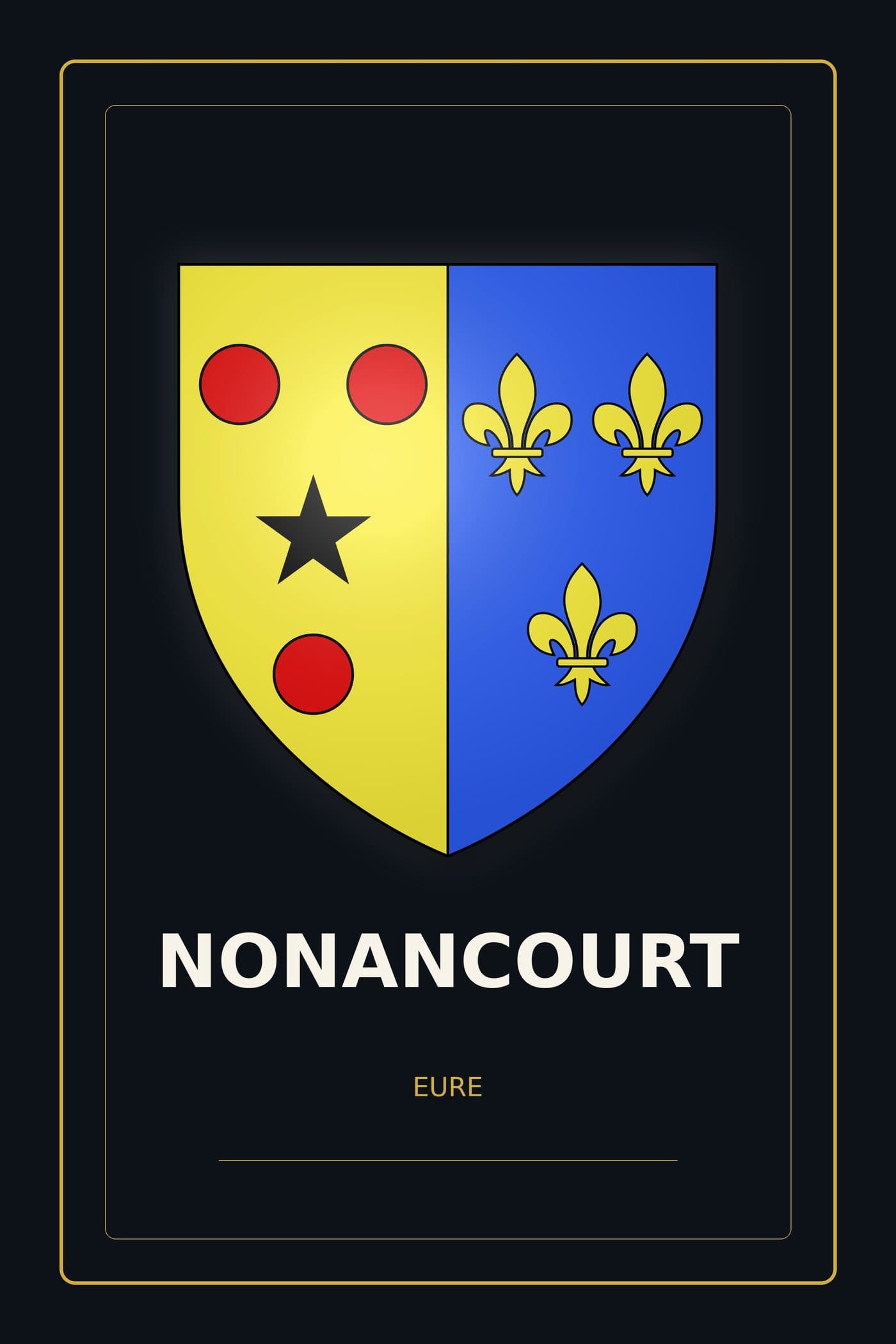 Blason de Nonancourt