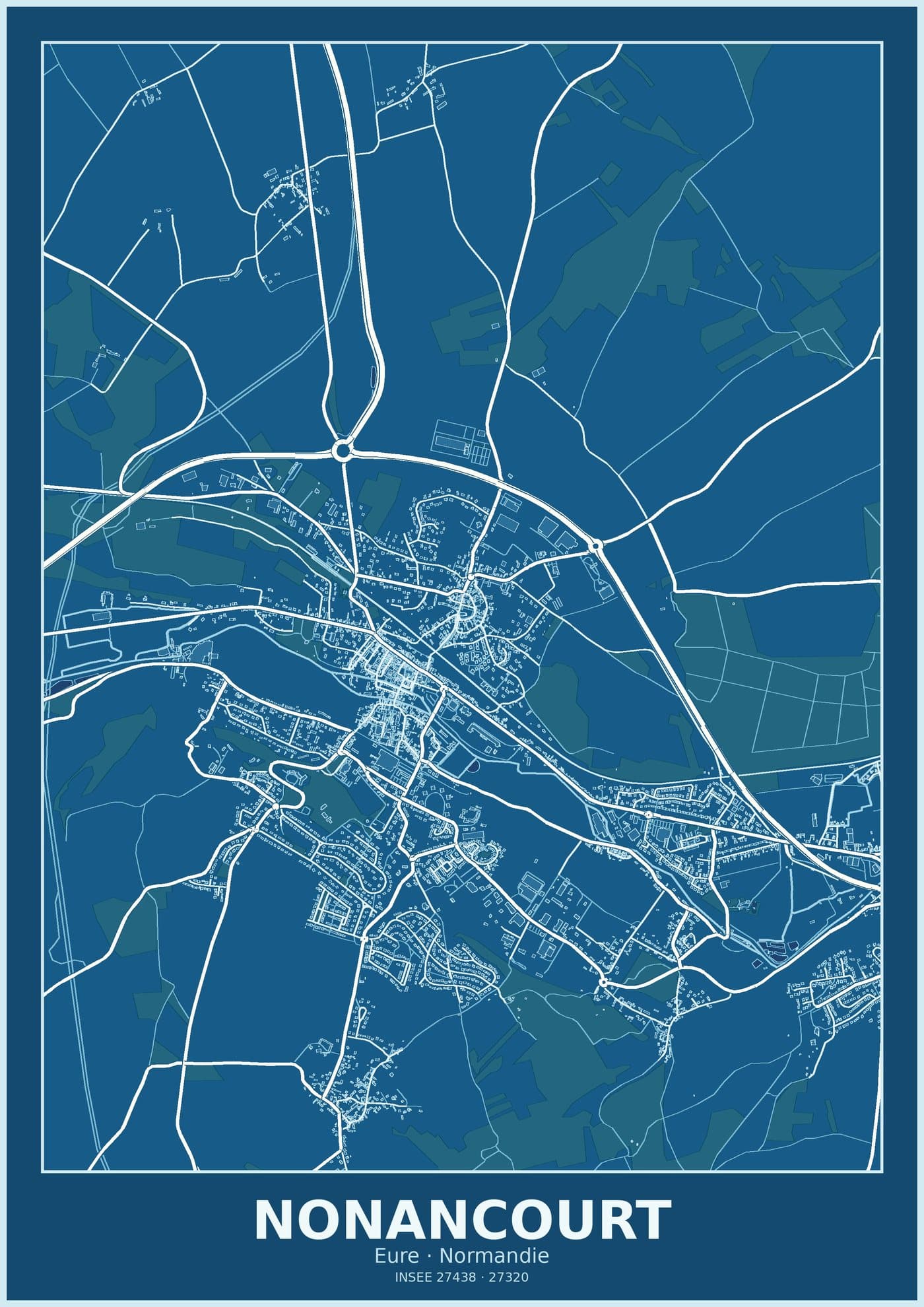 Plan de Nonancourt