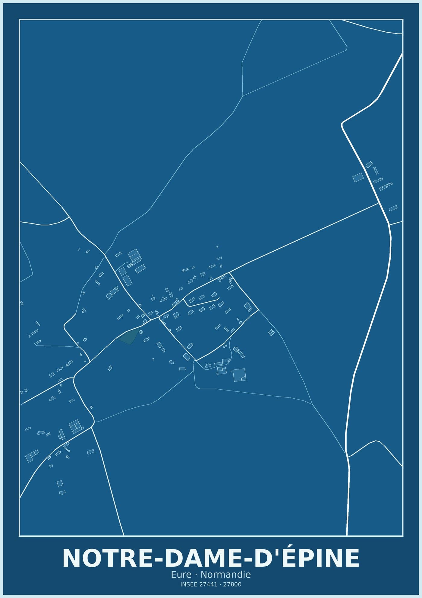 Plan de Notre-Dame-d'Épine
