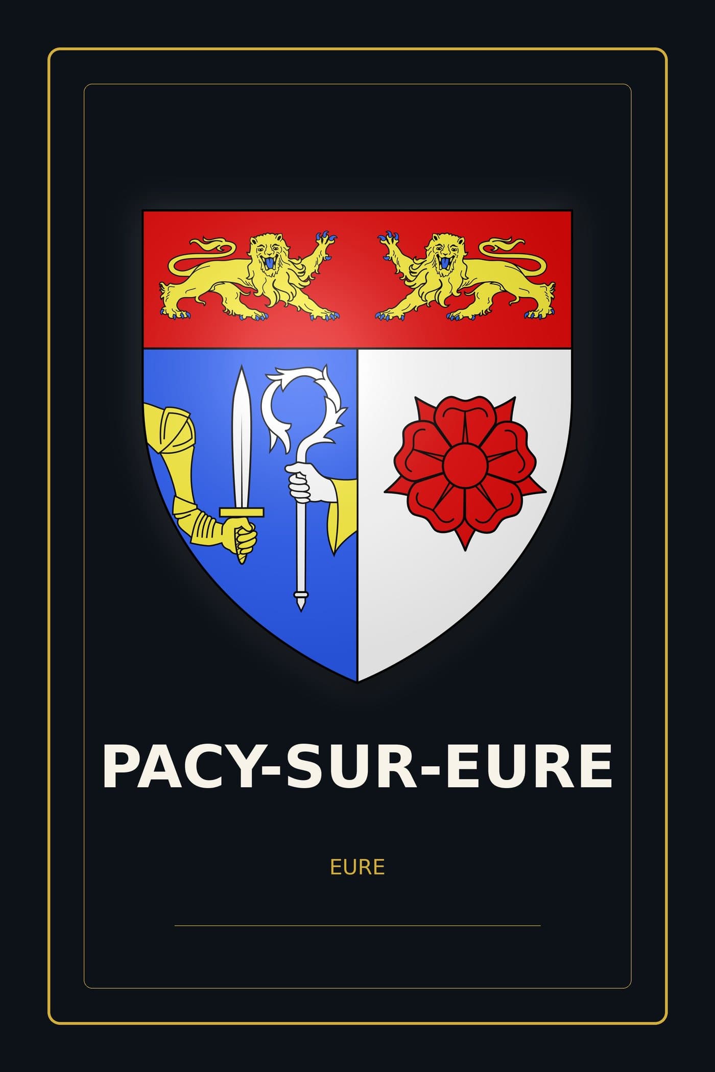 Blason de Pacy-sur-Eure