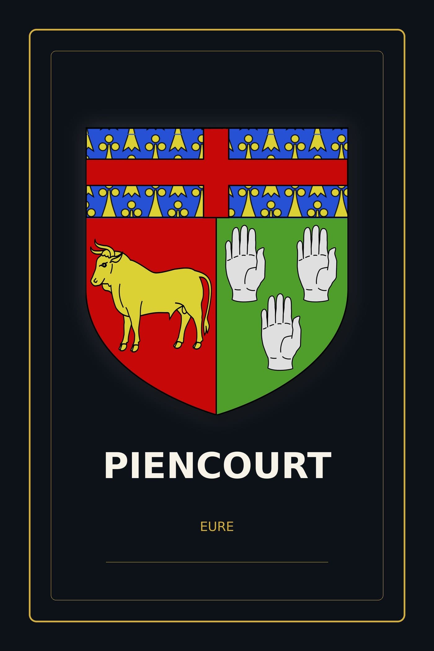 Blason de Piencourt
