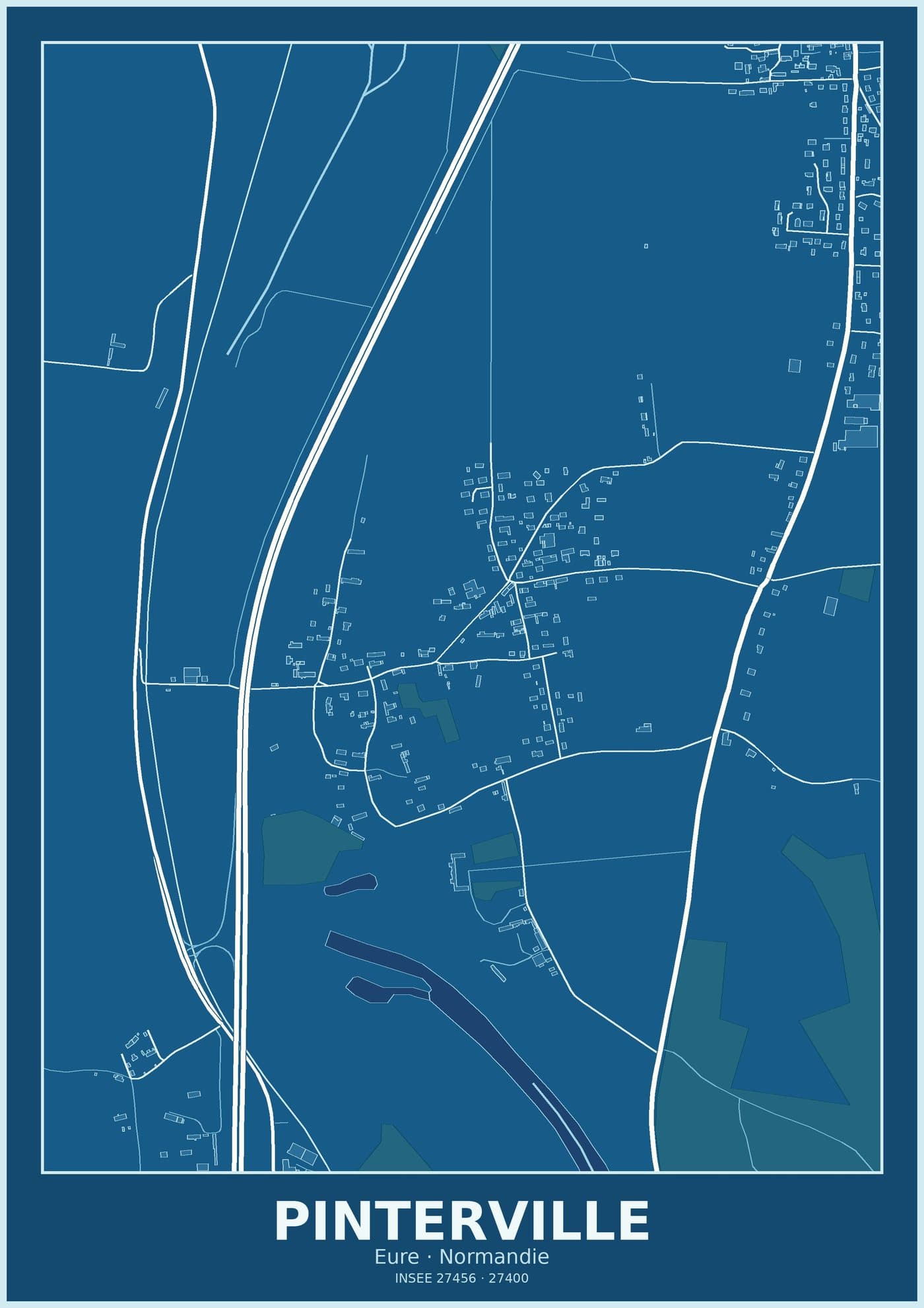 Plan de Pinterville