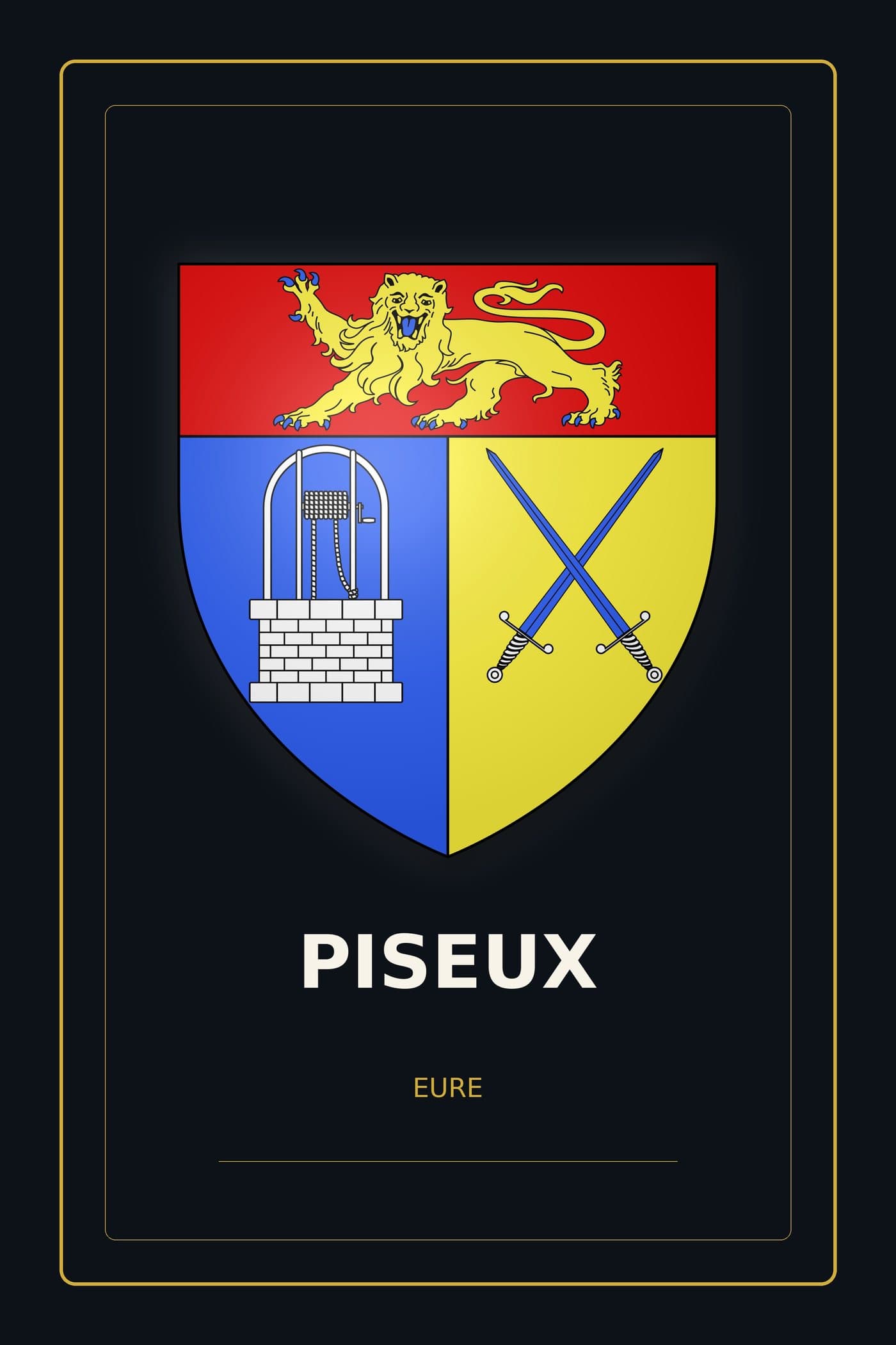 Blason de Piseux