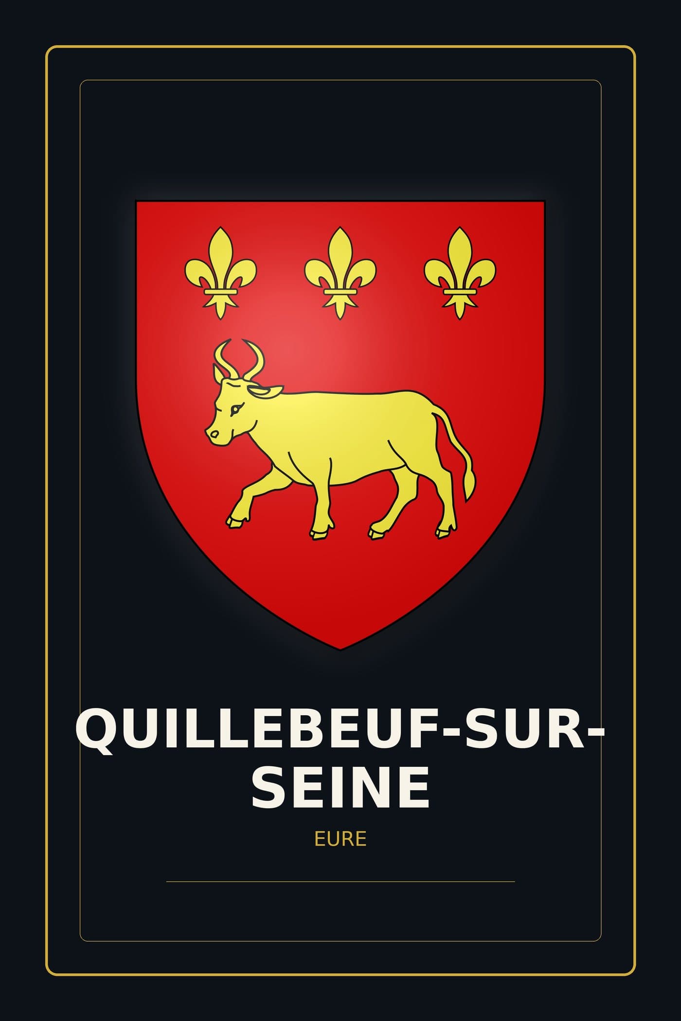 Blason de Quillebeuf-sur-Seine