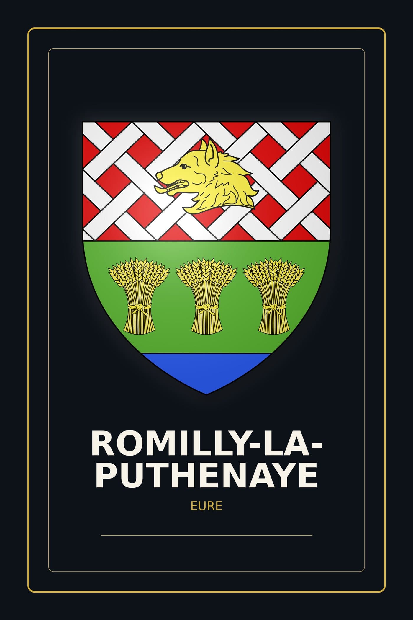 Blason de Romilly-la-Puthenaye