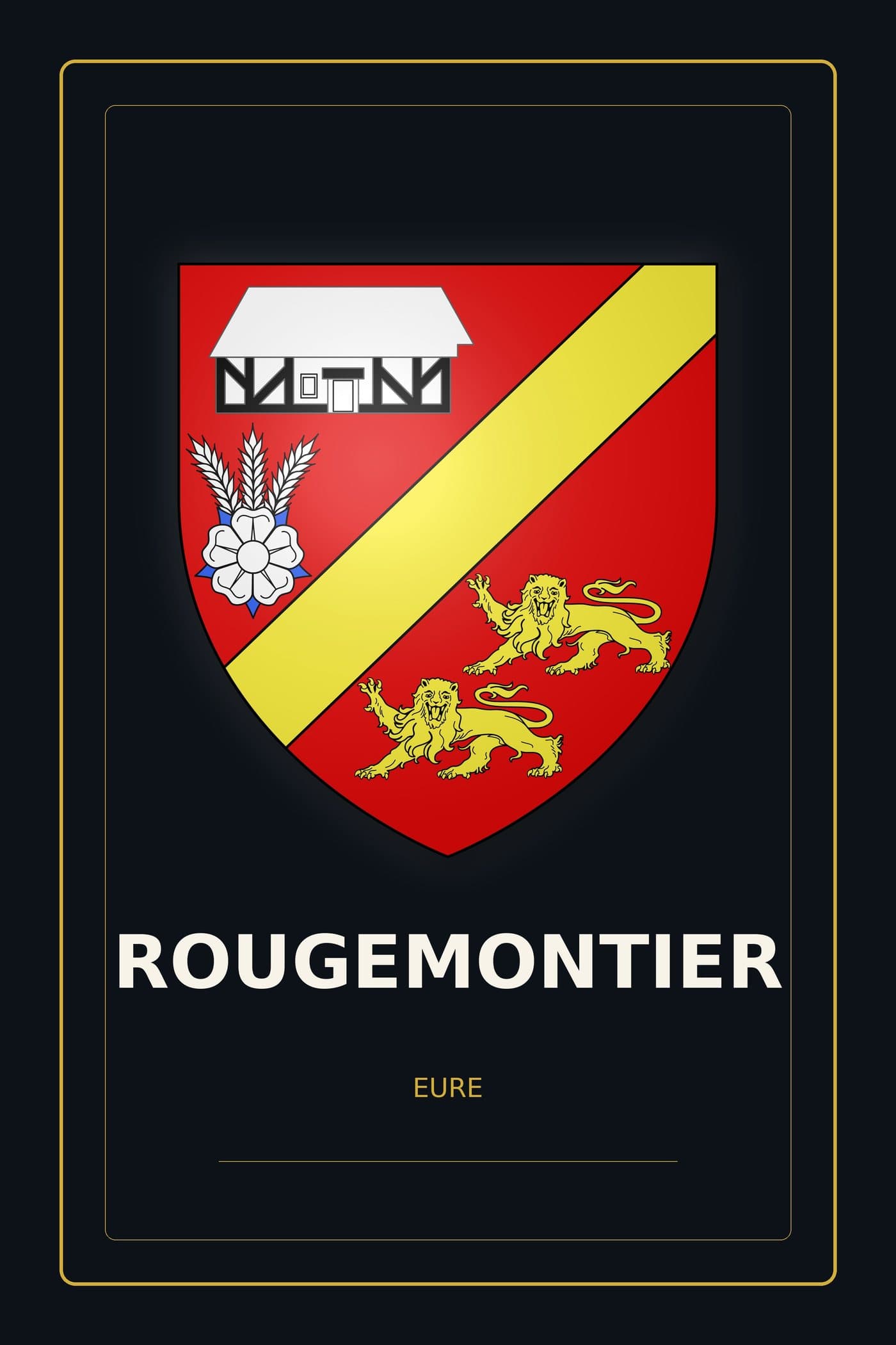 Blason de Rougemontier