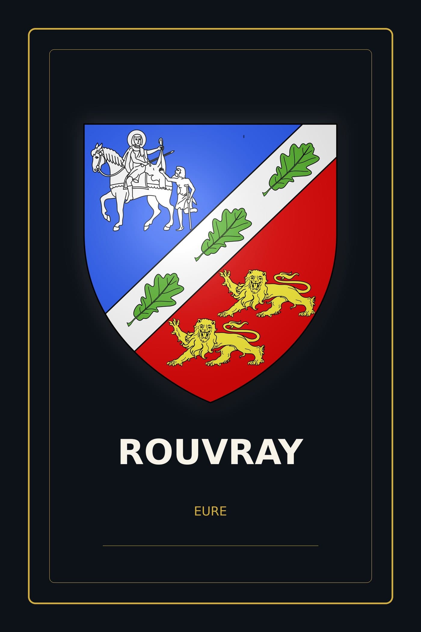 Blason de Rouvray