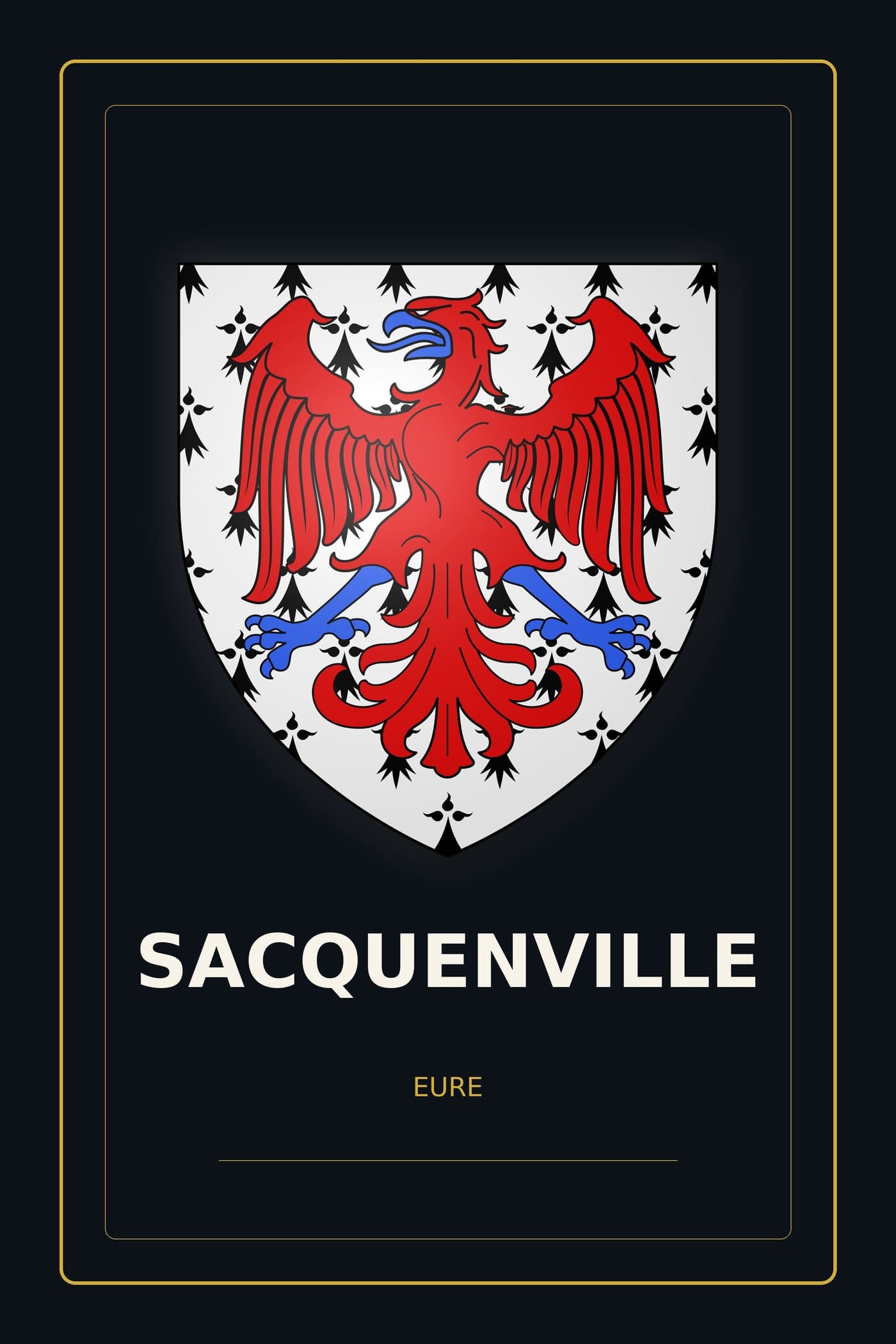 Blason de Sacquenville