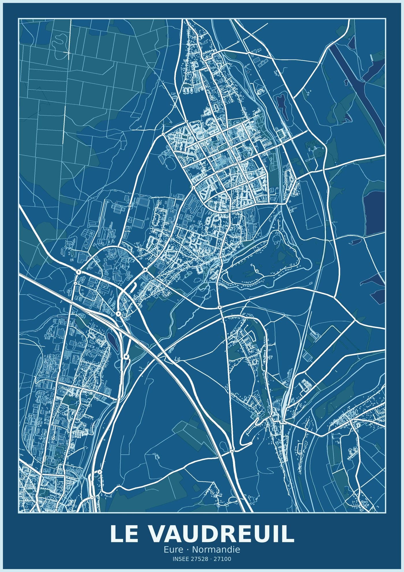 Plan du Vaudreuil